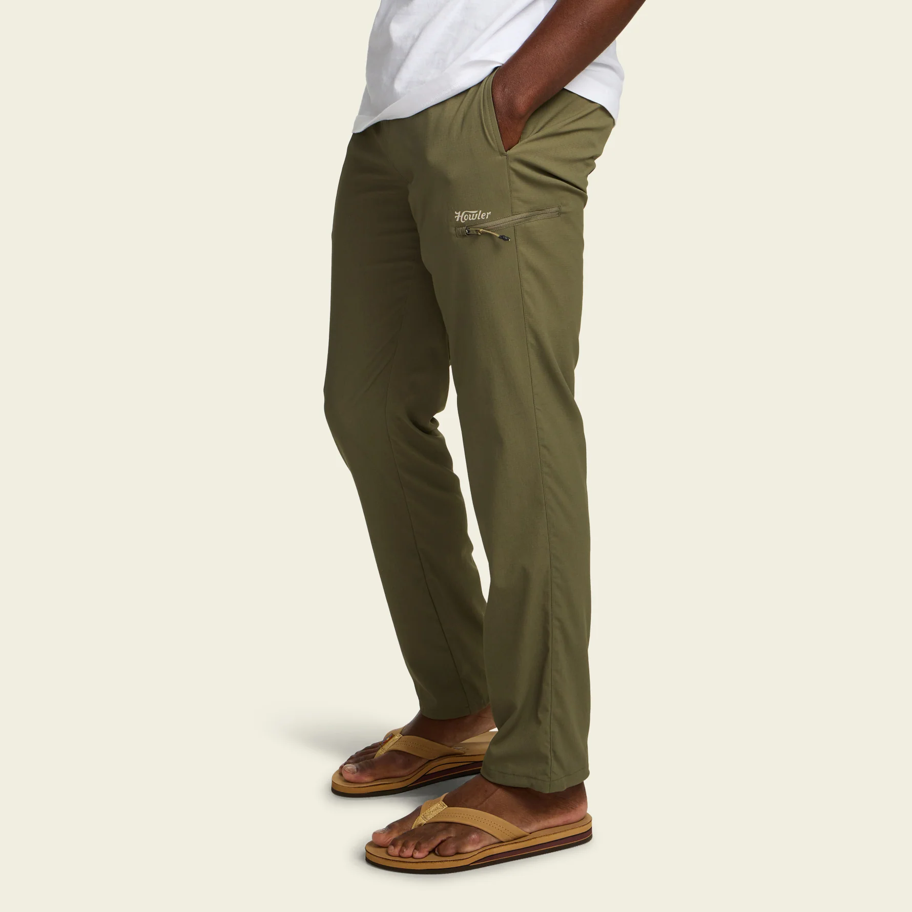 Electrolight Tech Pants - Olive - Image 4