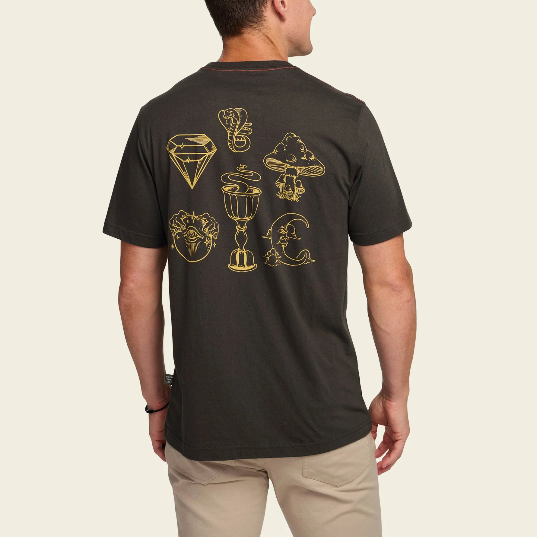 Elements T-Shirt - Antique Black - Image 5