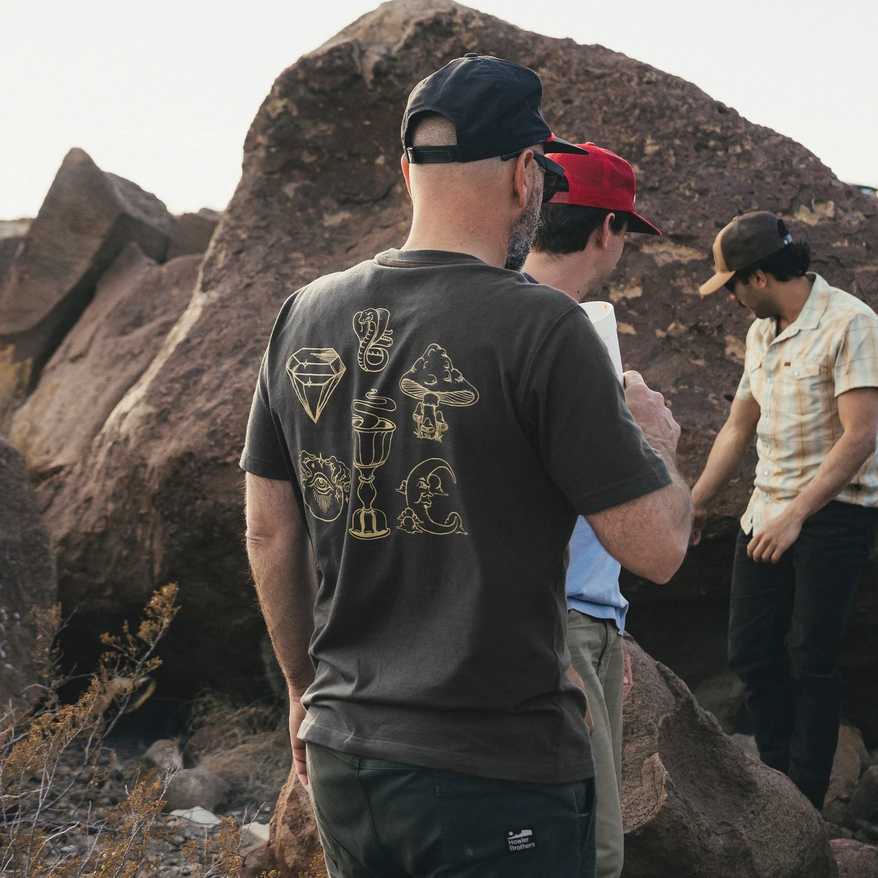 Elements T-Shirt - Antique Black - Image 6