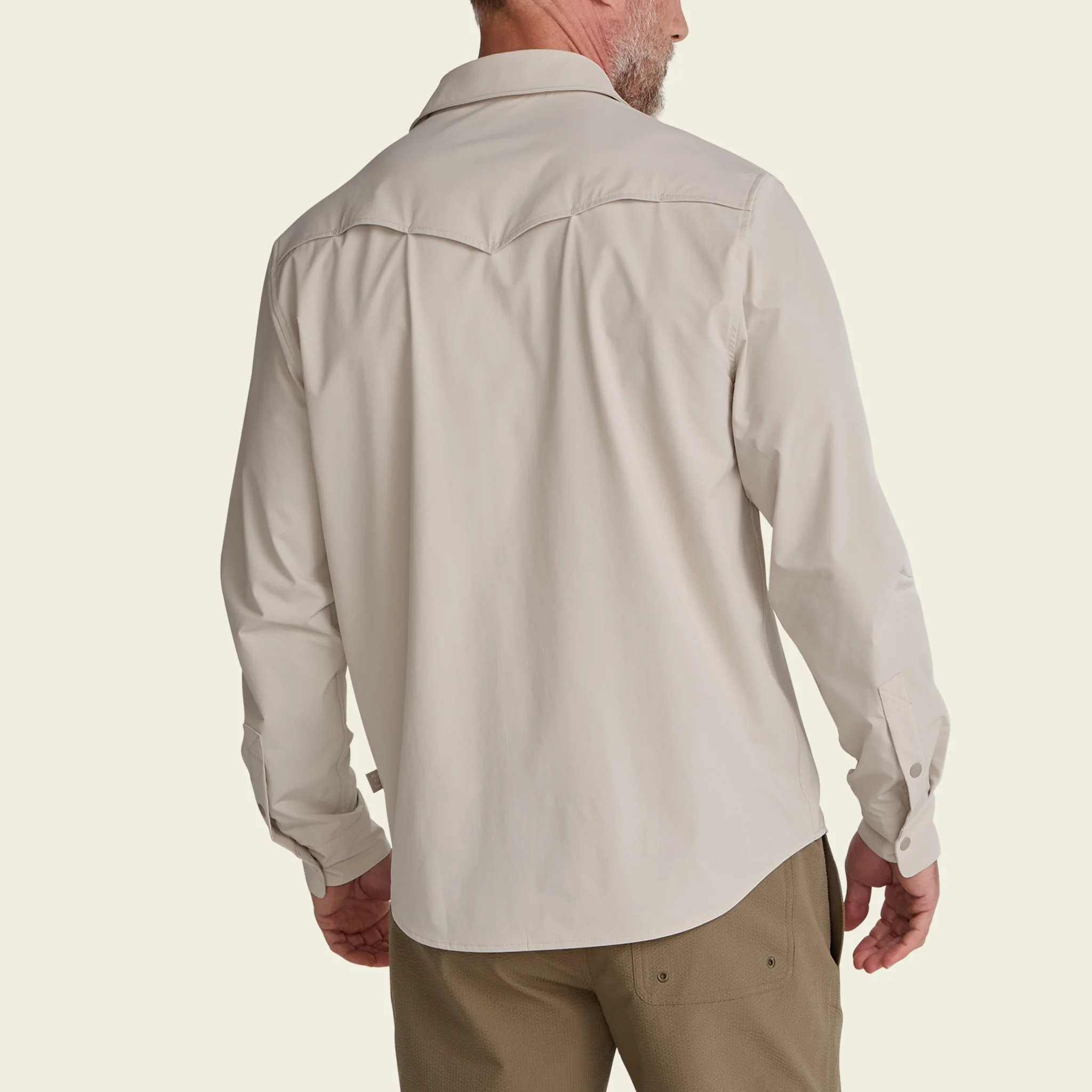 Emerger Tech Longsleeve - Chalk - Image 6