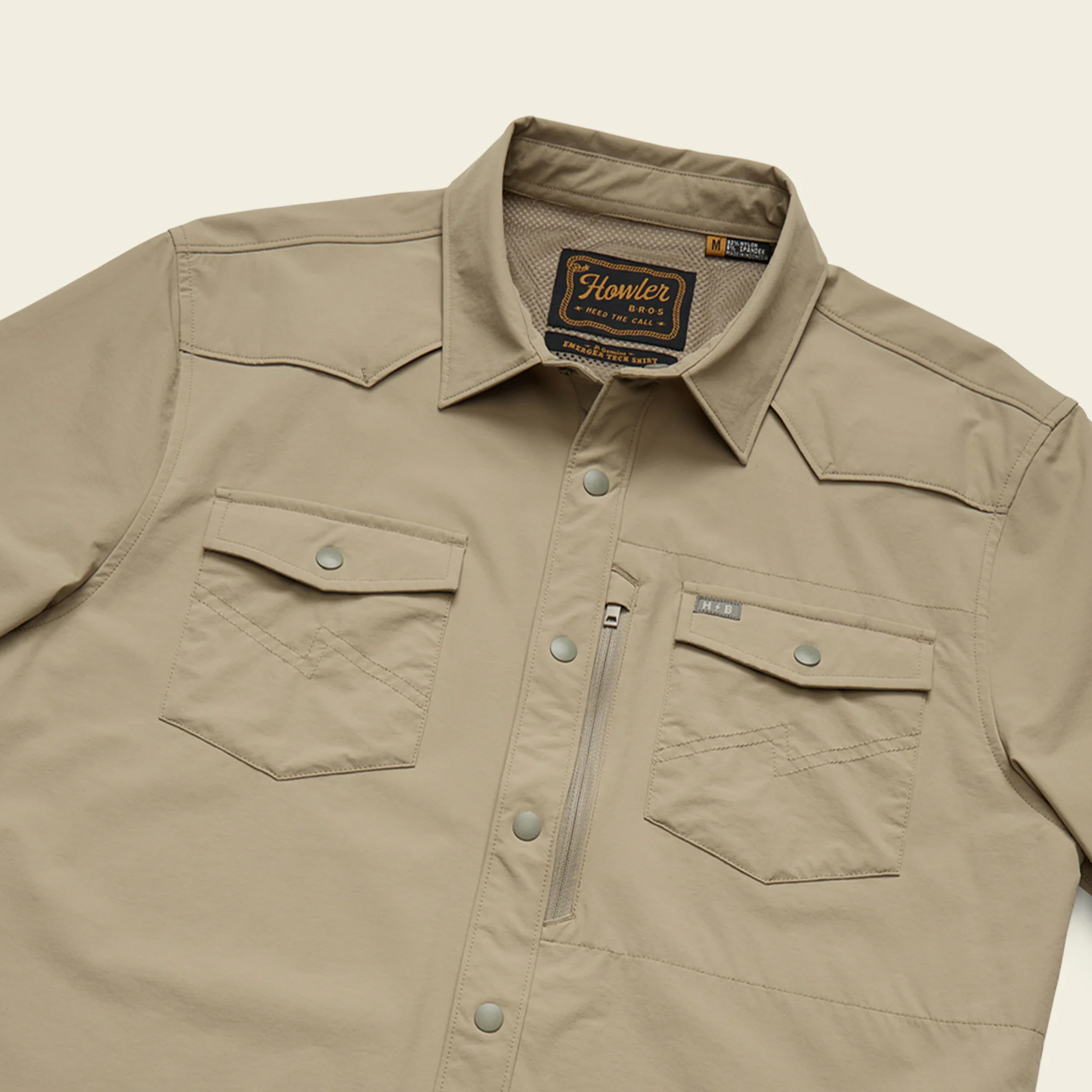 Emerger Tech Longsleeve - Driftwood - Image 3