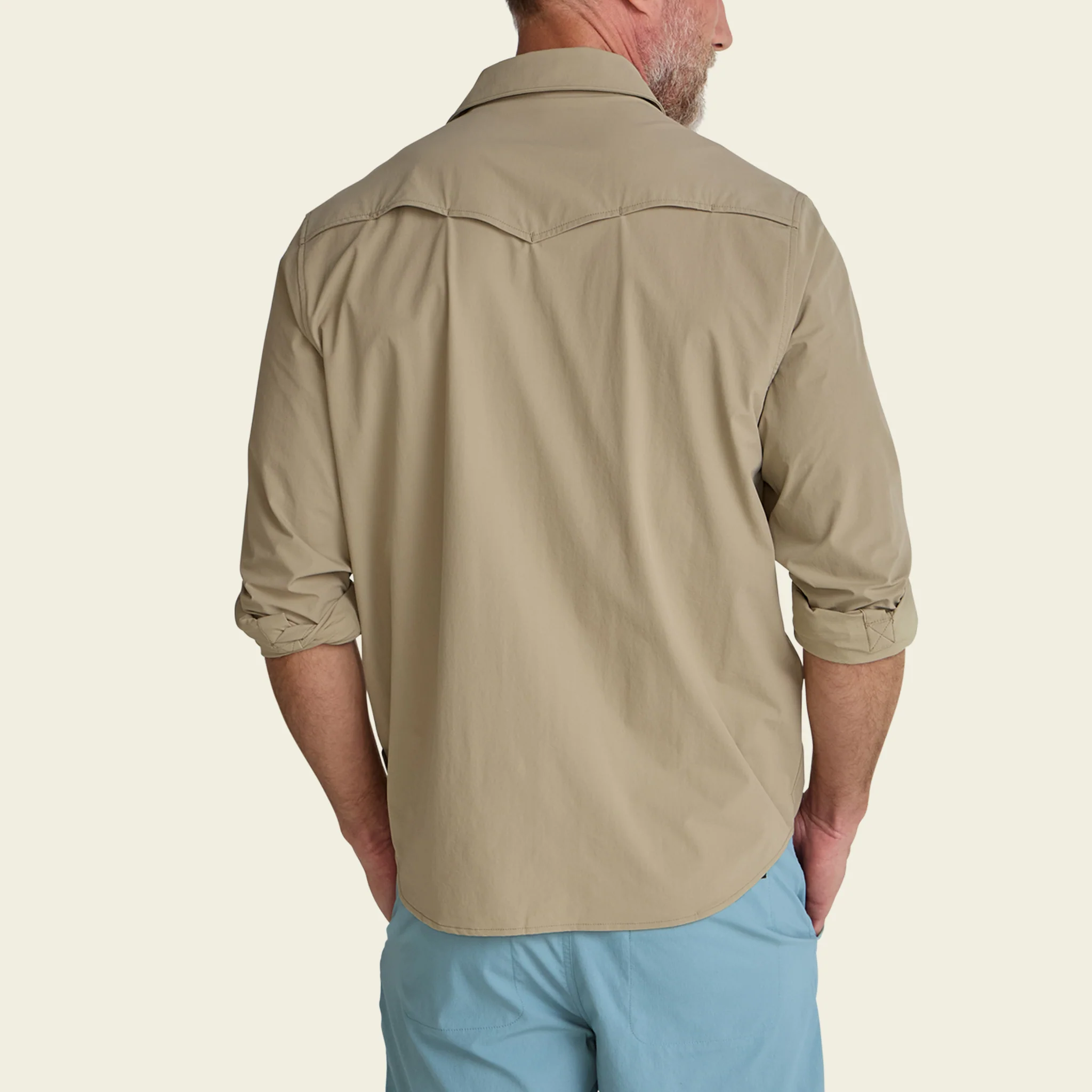Emerger Tech Longsleeve - Driftwood - Image 6