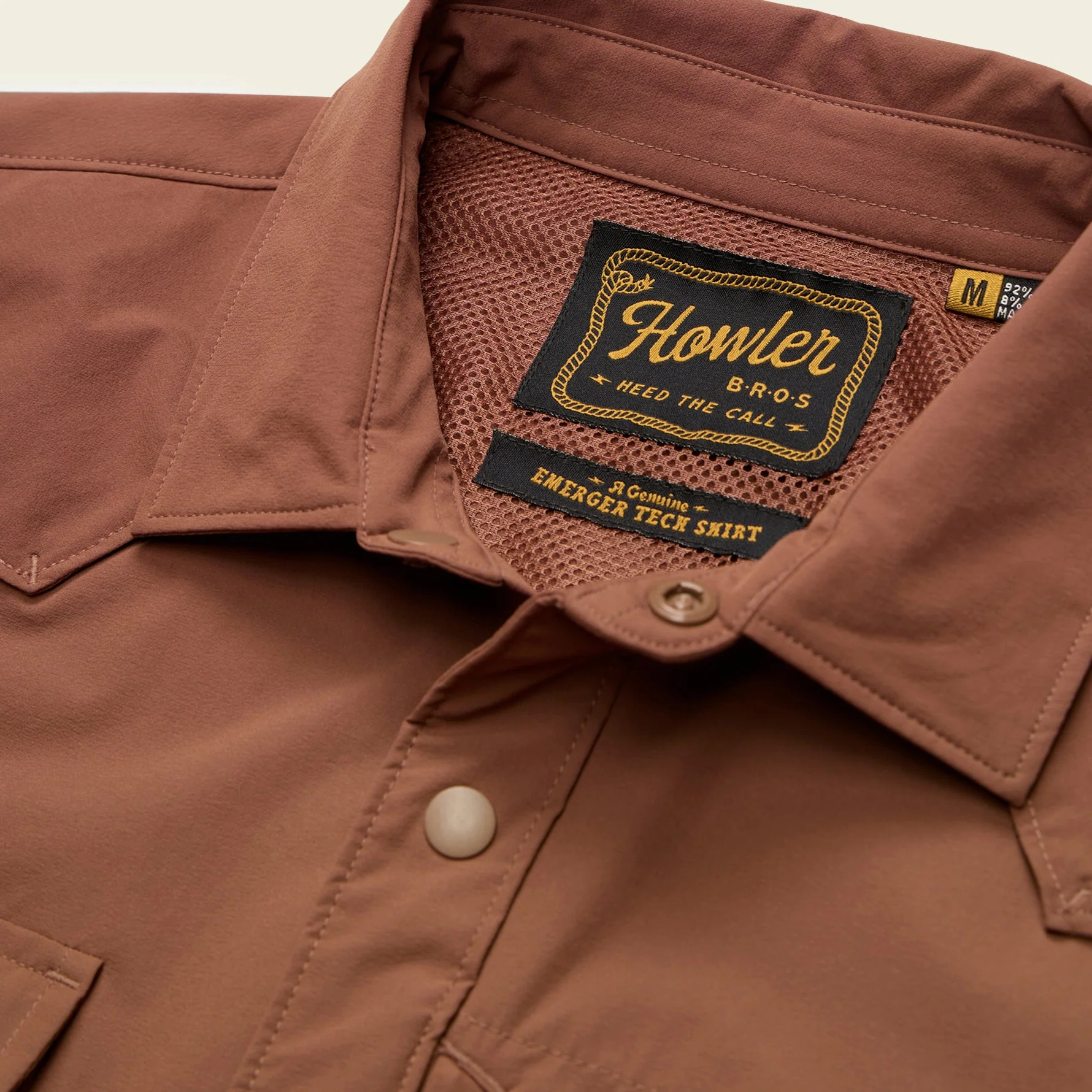 Emerger Tech Longsleeve - Mink Brown - Image 6