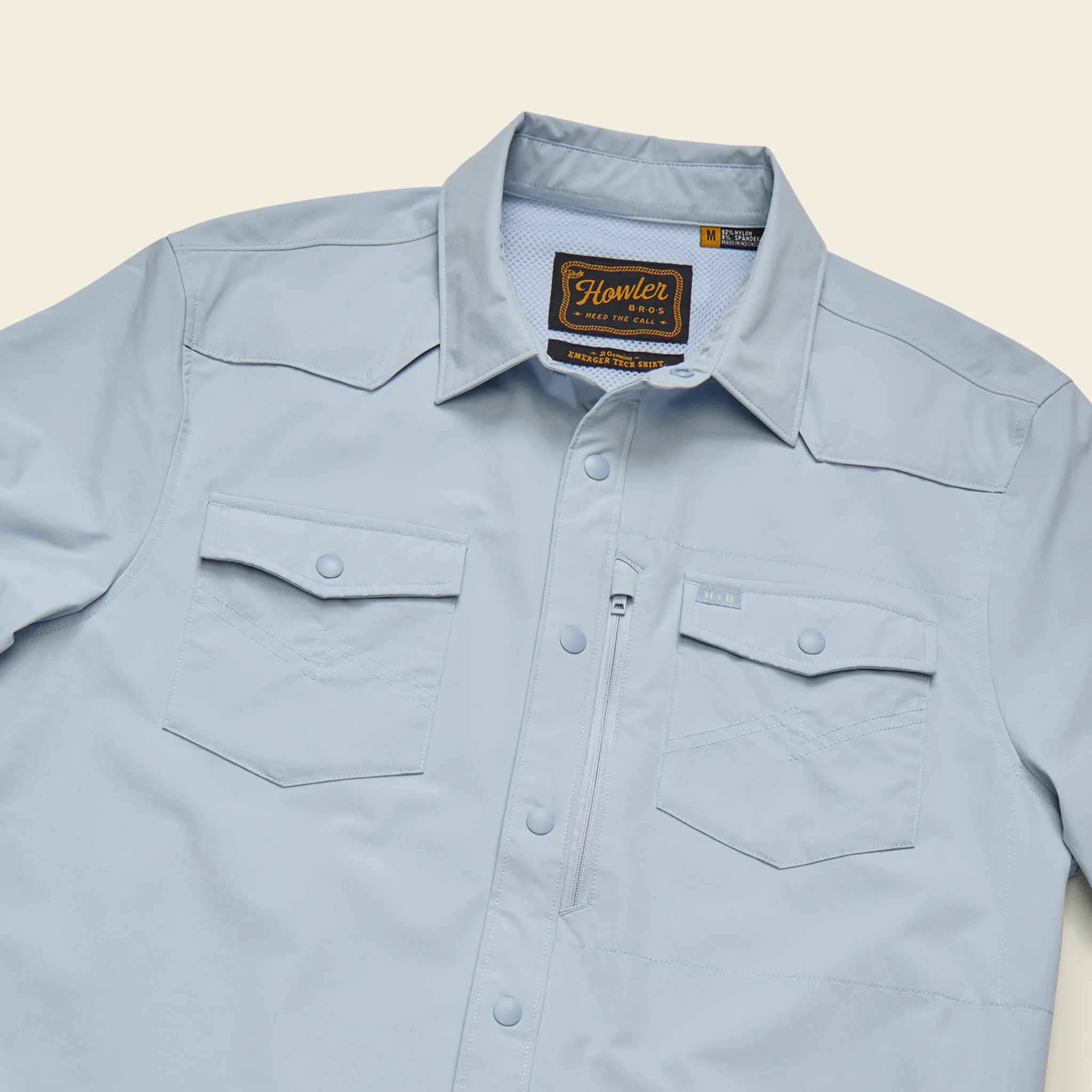 Emerger Tech Longsleeve - Sky - Image 3