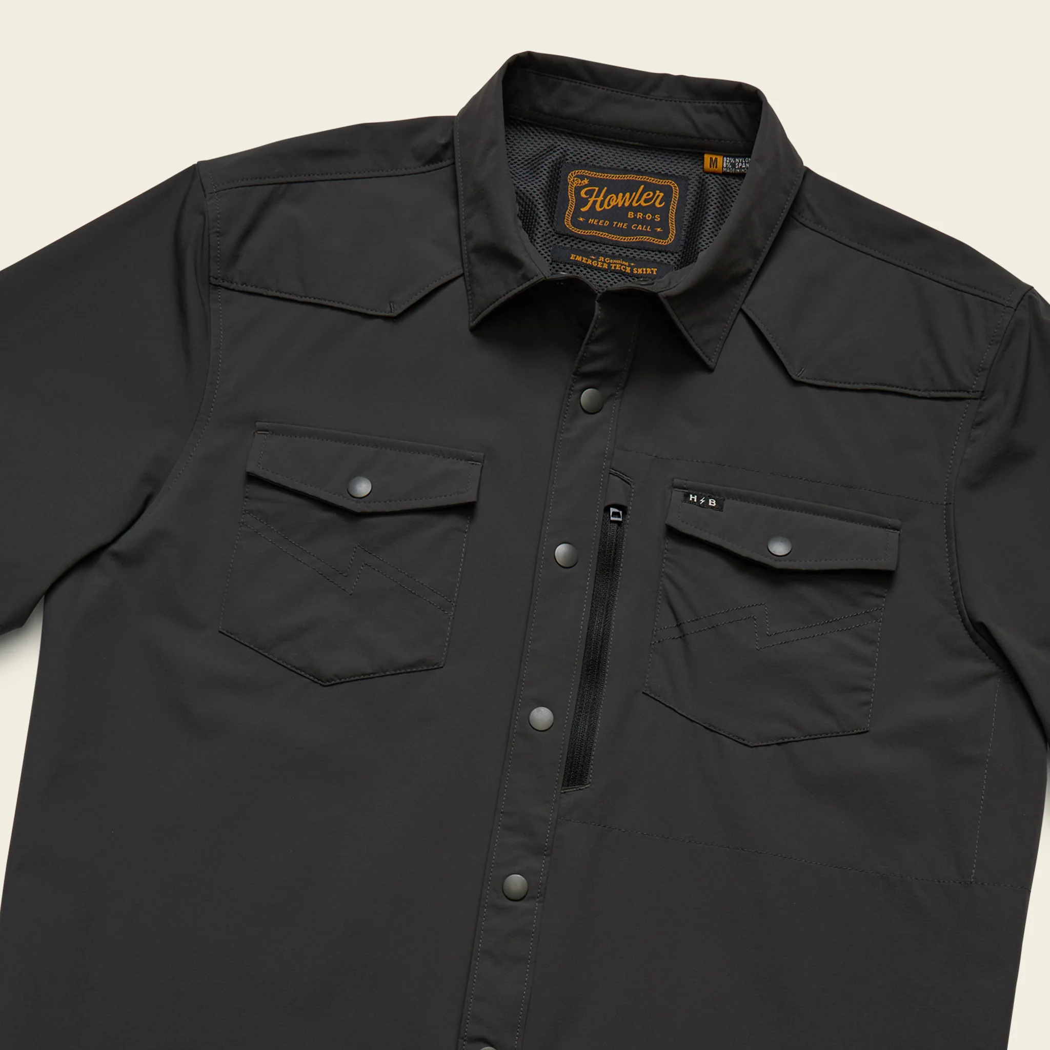 Emerger Tech Shirt - Antique Black - Image 3