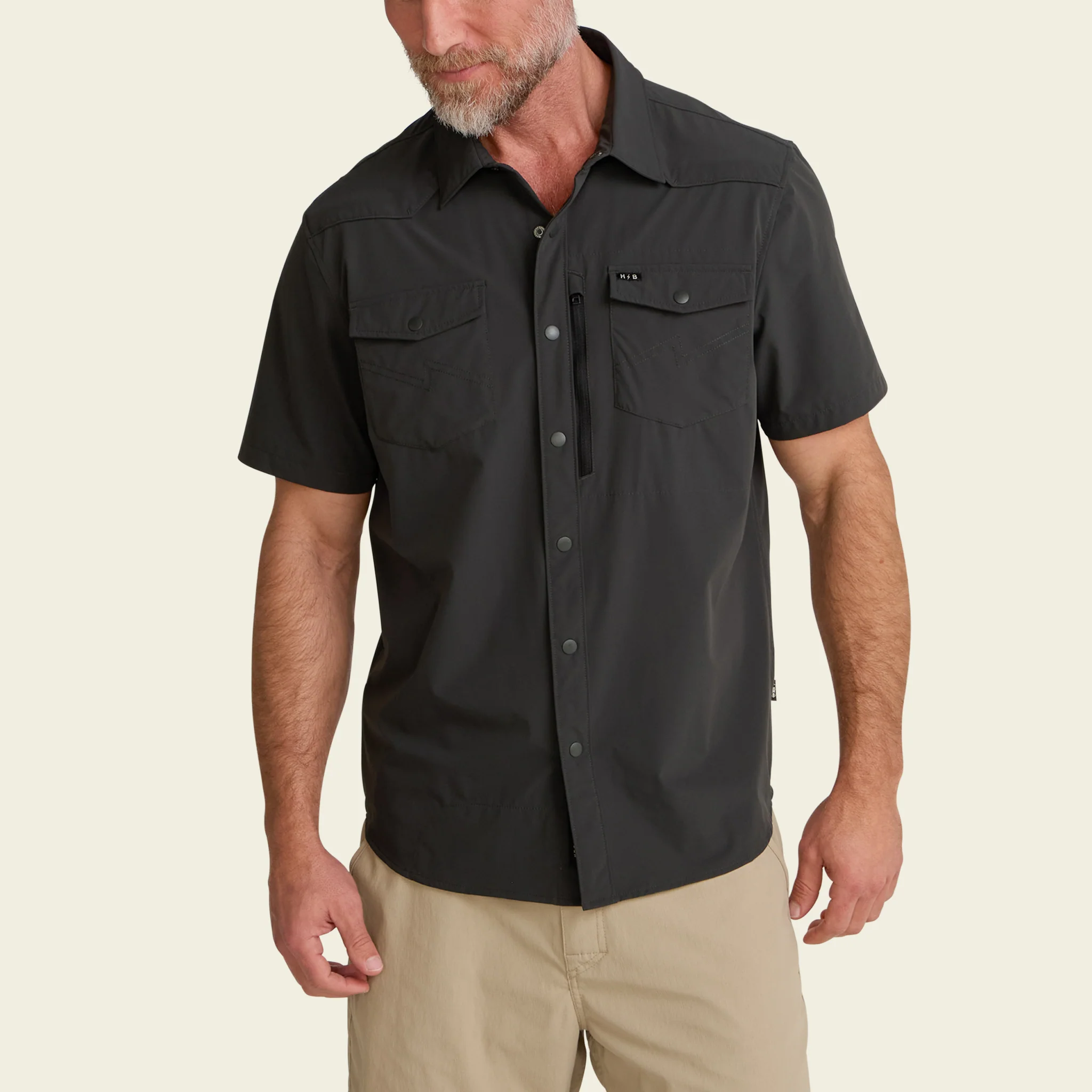 Emerger Tech Shirt - Antique Black - Image 4