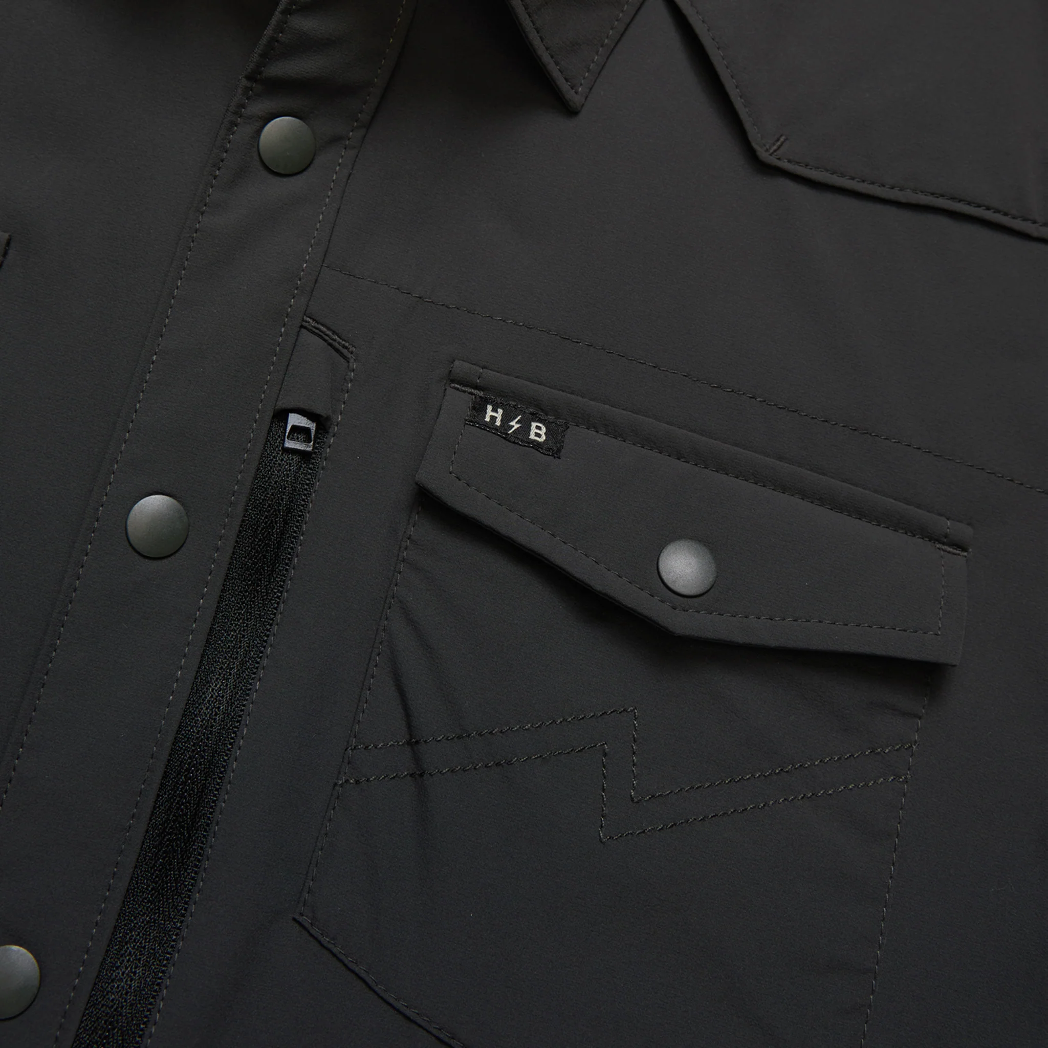 Emerger Tech Shirt - Antique Black - Image 5
