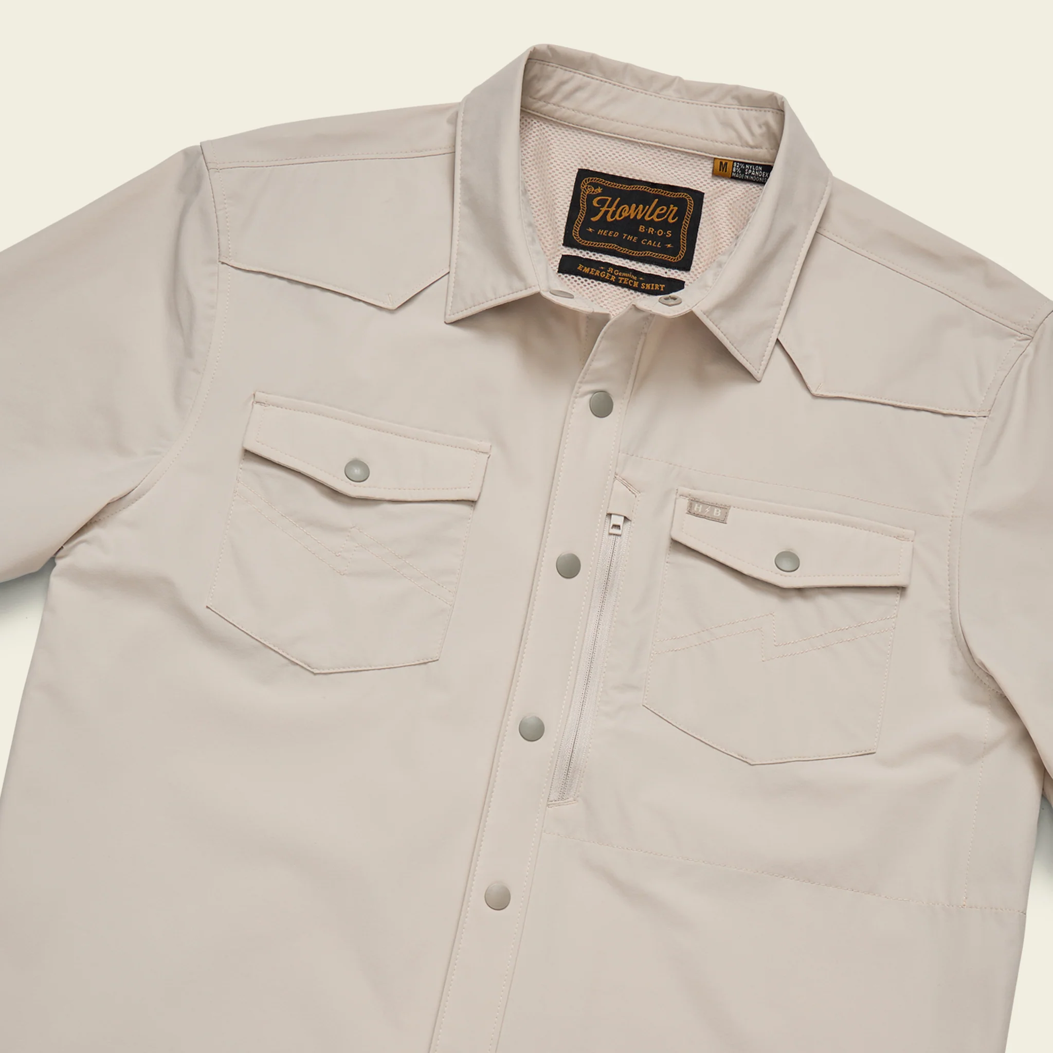 Emerger Tech Shirt - Chalk - Image 3