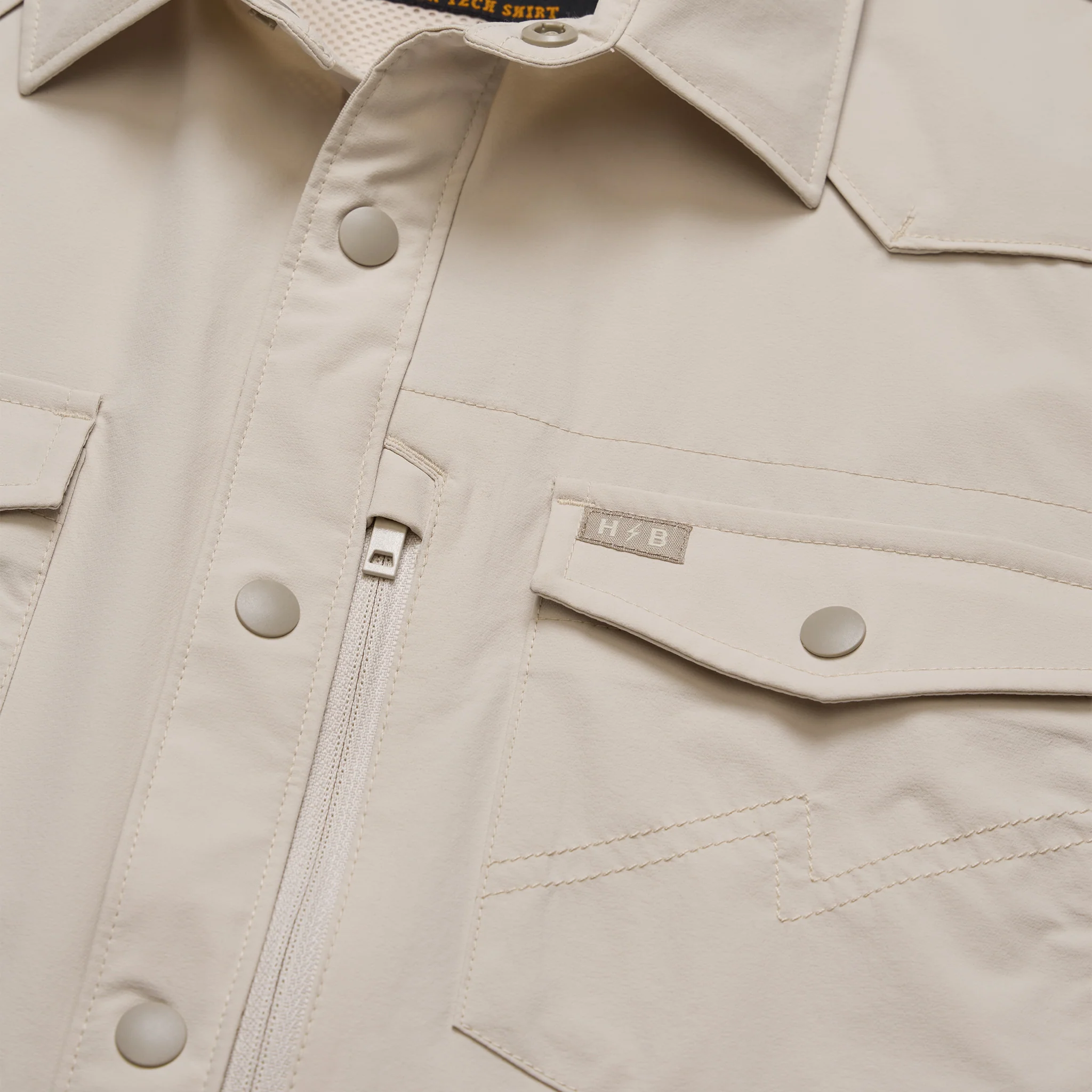 Emerger Tech Shirt - Chalk - Image 4