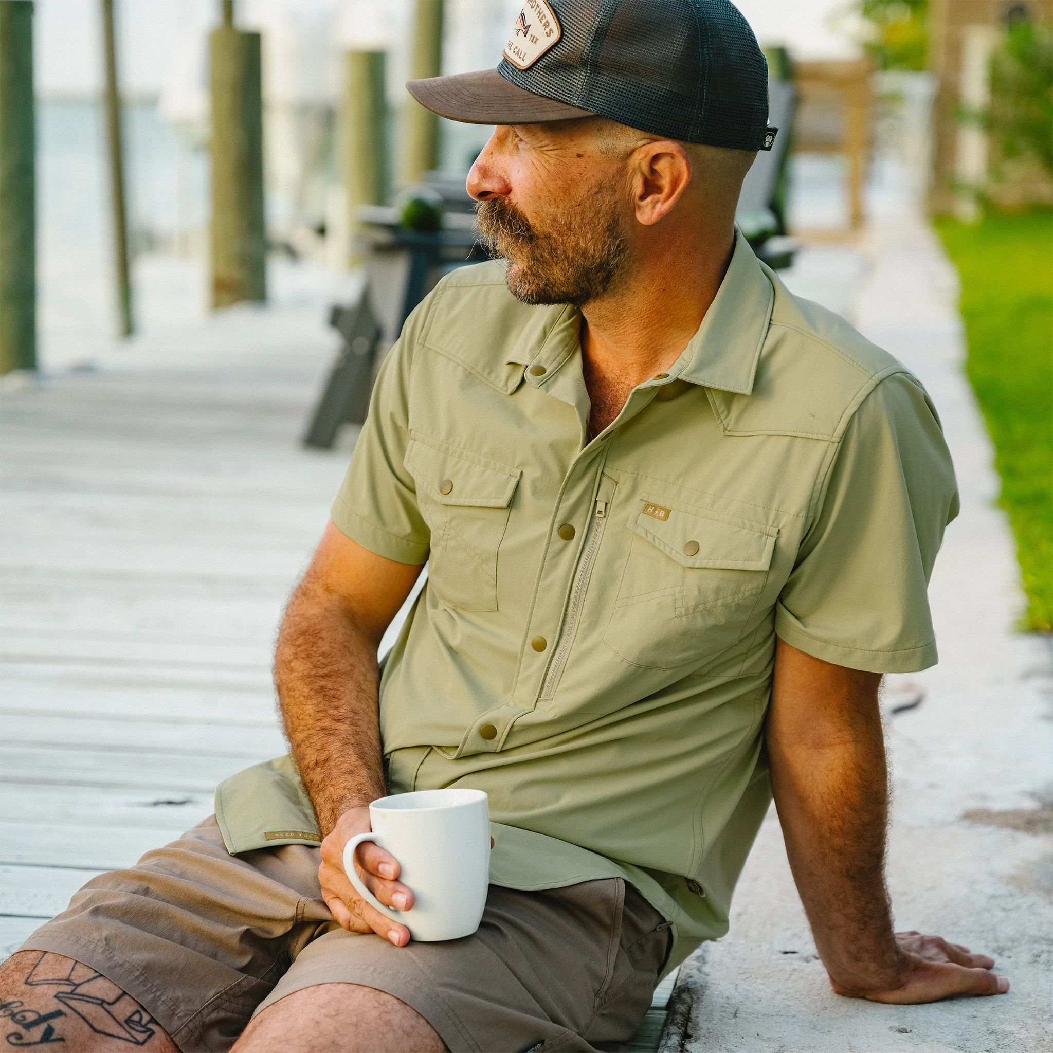 Emerger Tech Shirt - Wasabi - Image 8