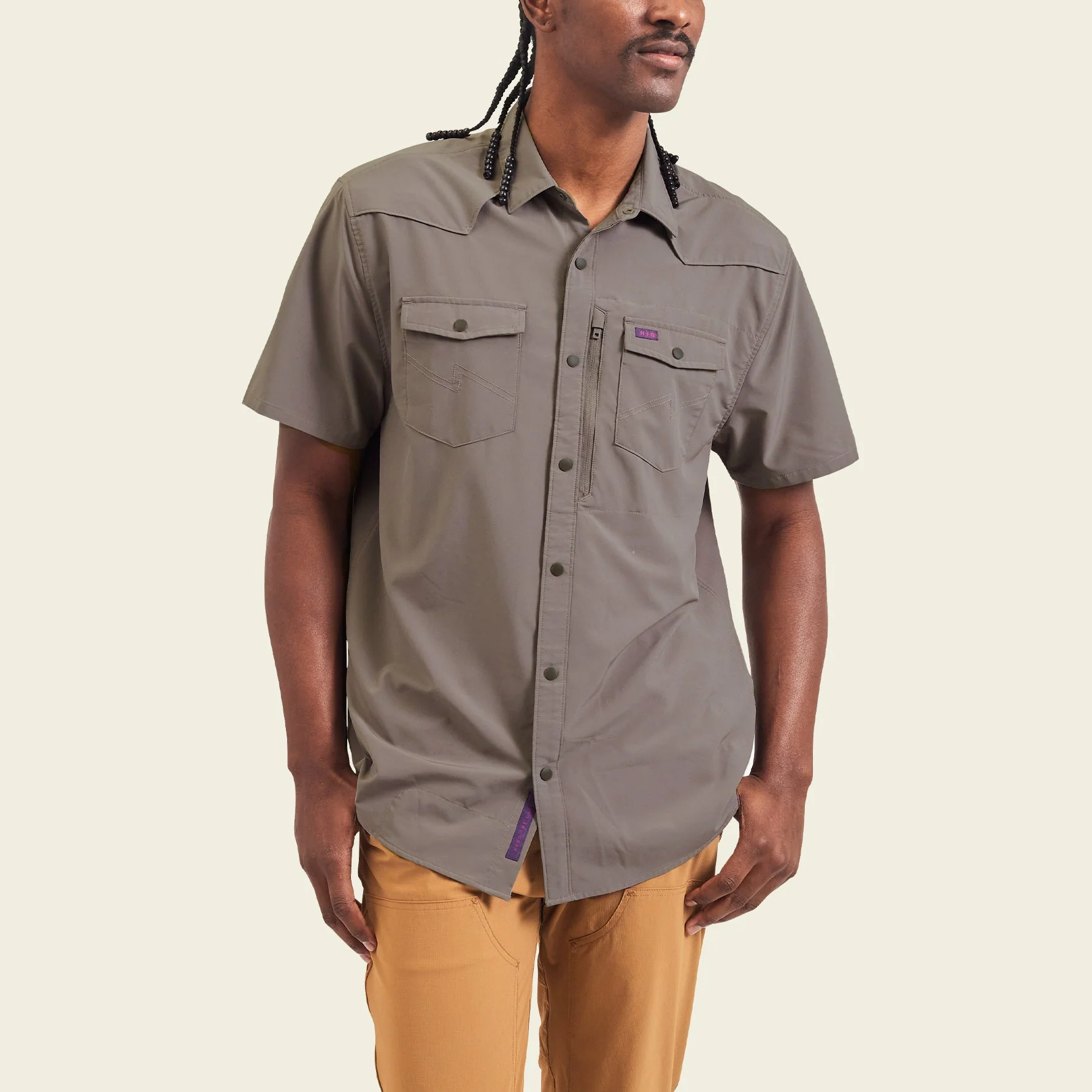 Emerger Tech Shirt - Ash - Image 3