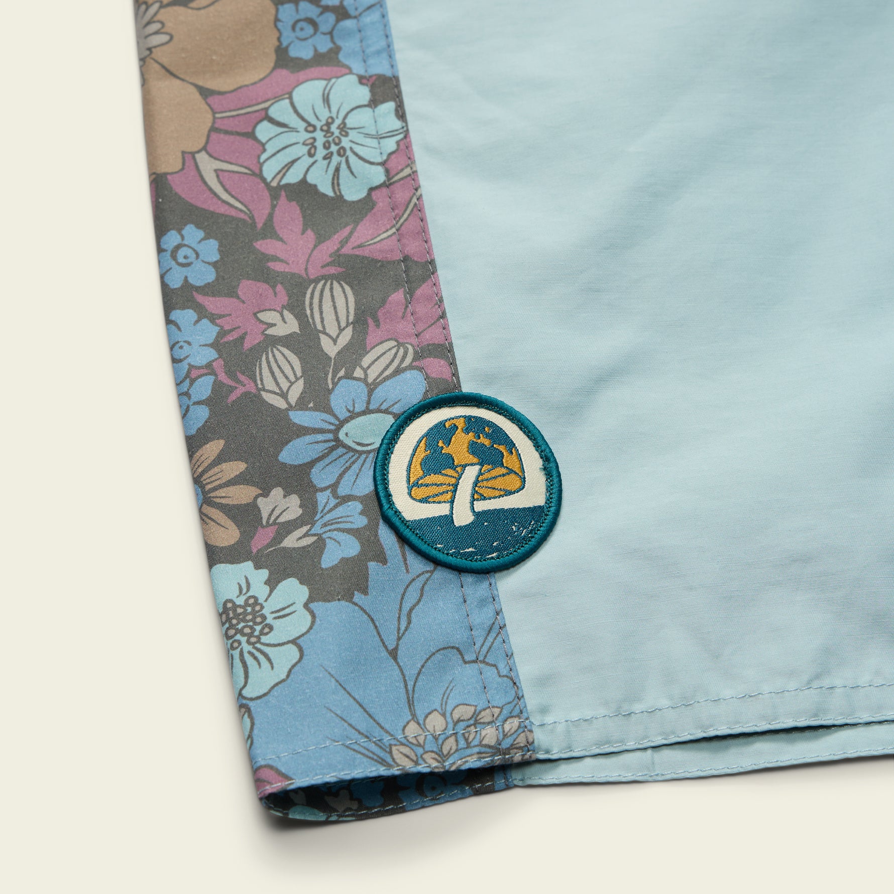 Ensueño Boardshorts 18" - Flower Power : Pool Blue - Image 7