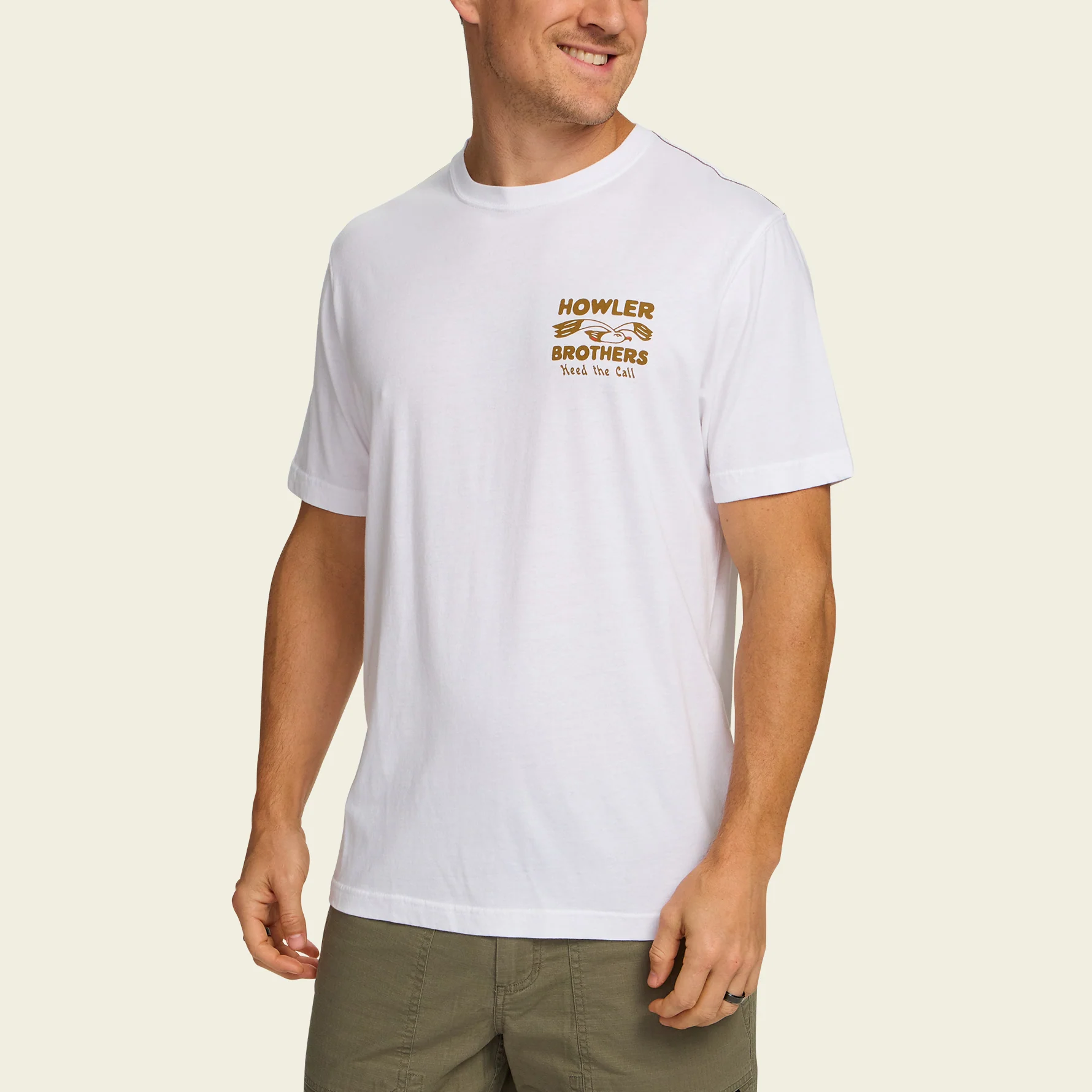 Flocka Seagulls Cotton T-Shirt - Vintage White - Image 4