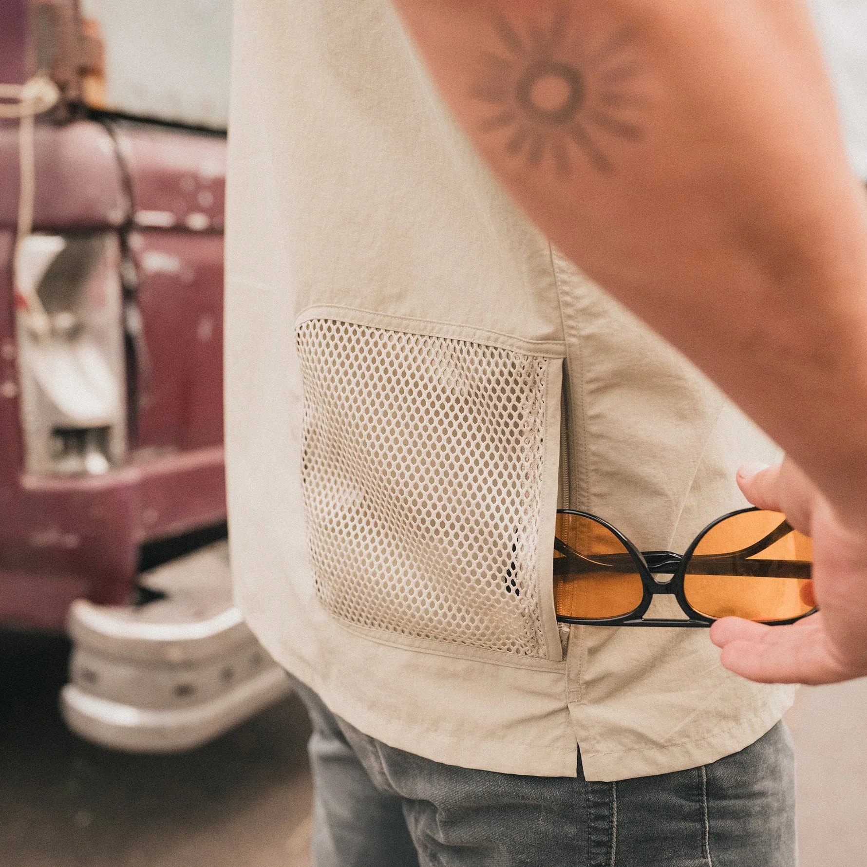 Forager Utility Shirt - Dust - Image 3