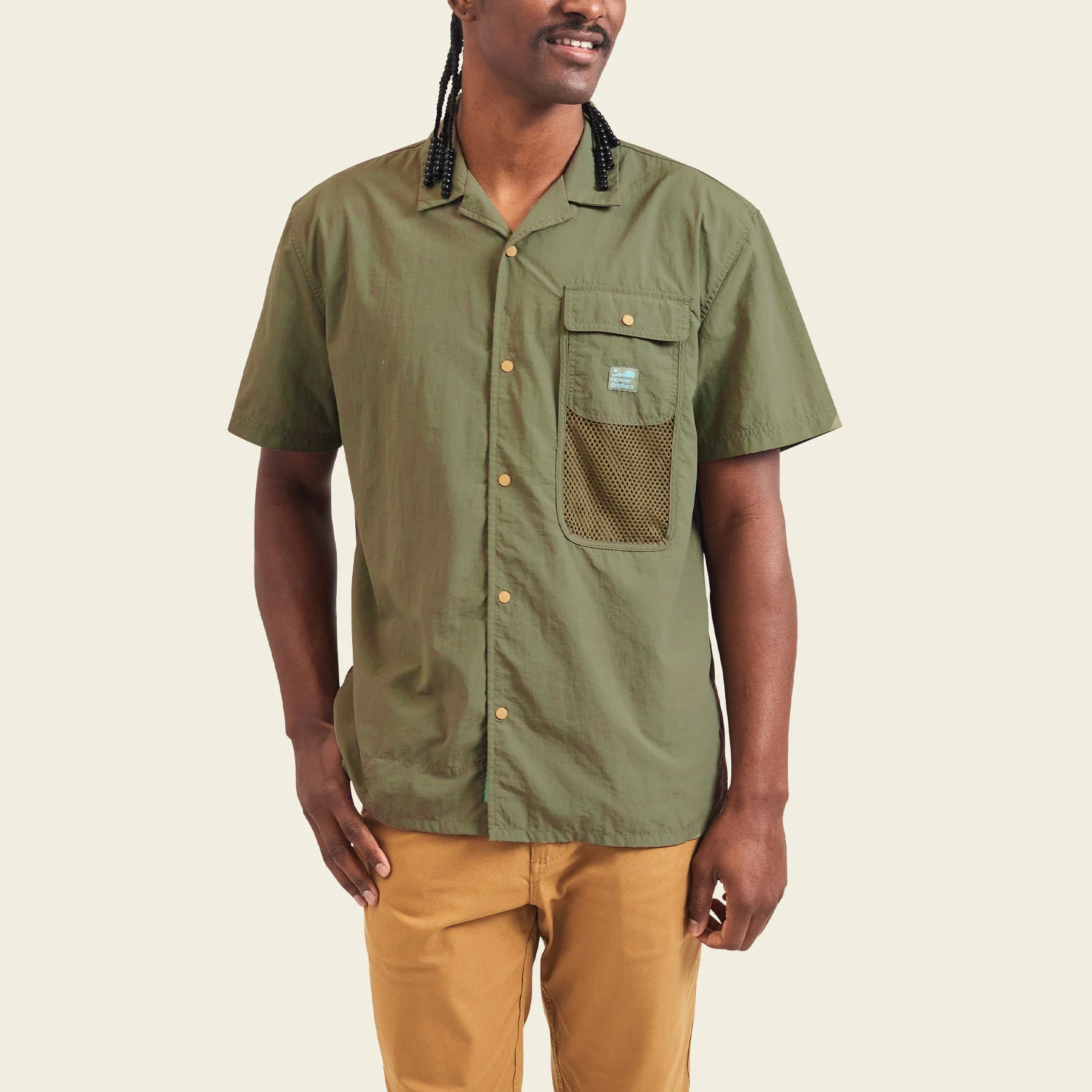 Forager Utility Shirt - Olive - Image 4