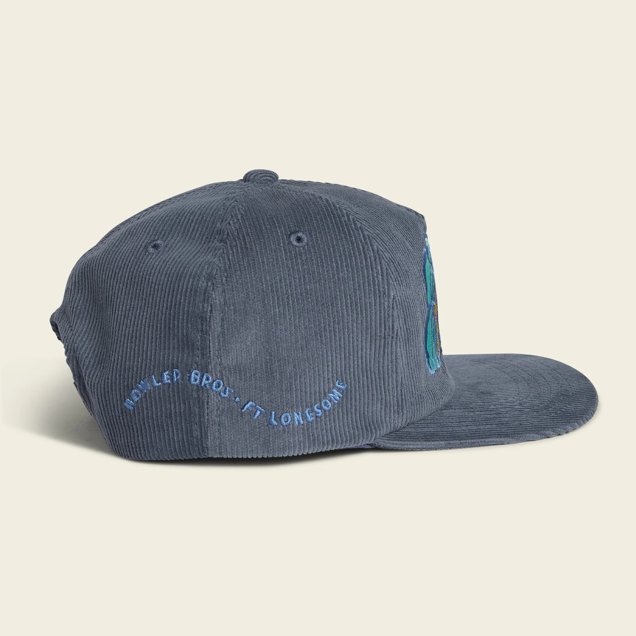 Ft. Lonesome Mutation Snapback - Third Eye : Petrol Corduroy - Image 3