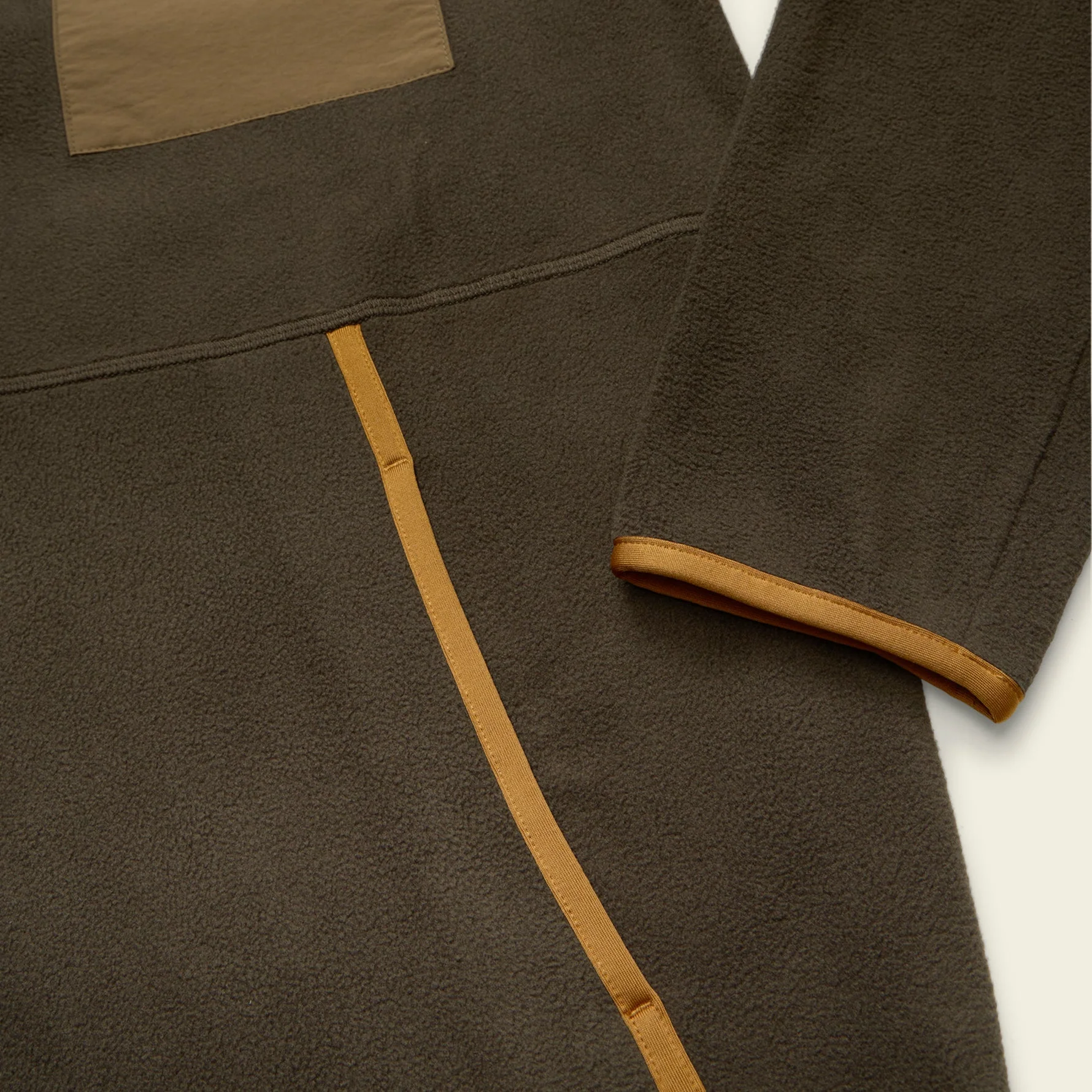 Free Range Fleece Pullover - Army - Image 6