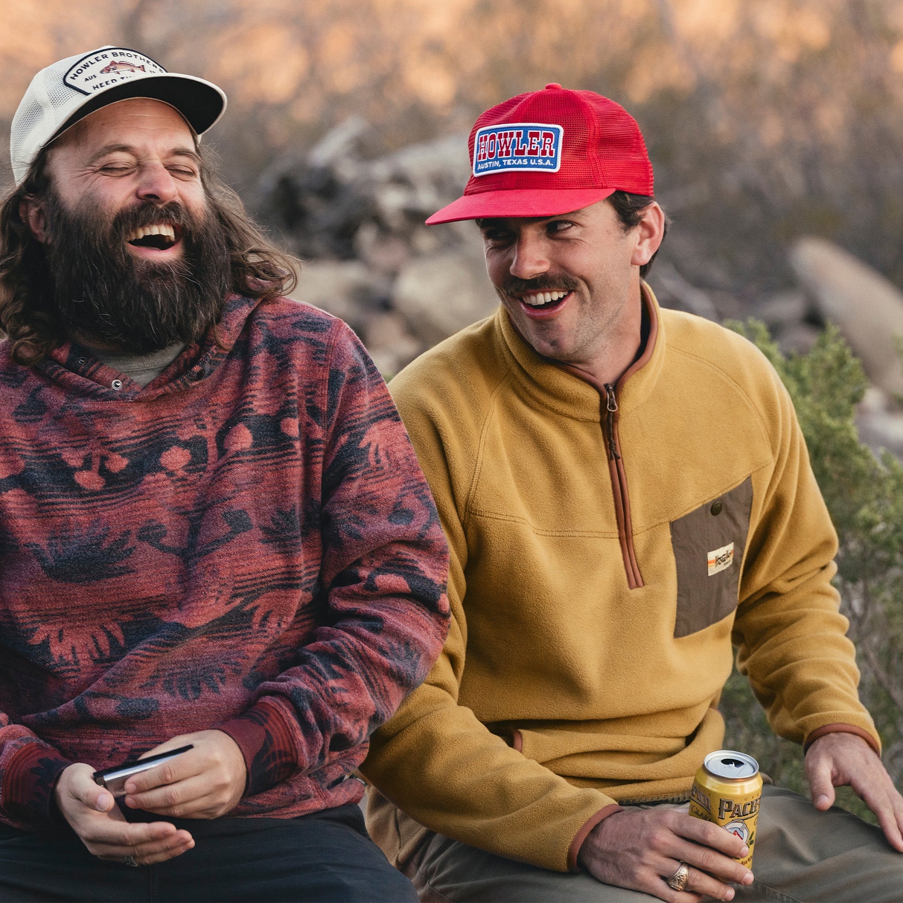 Free Range Fleece Pullover - Dijon - Image 2