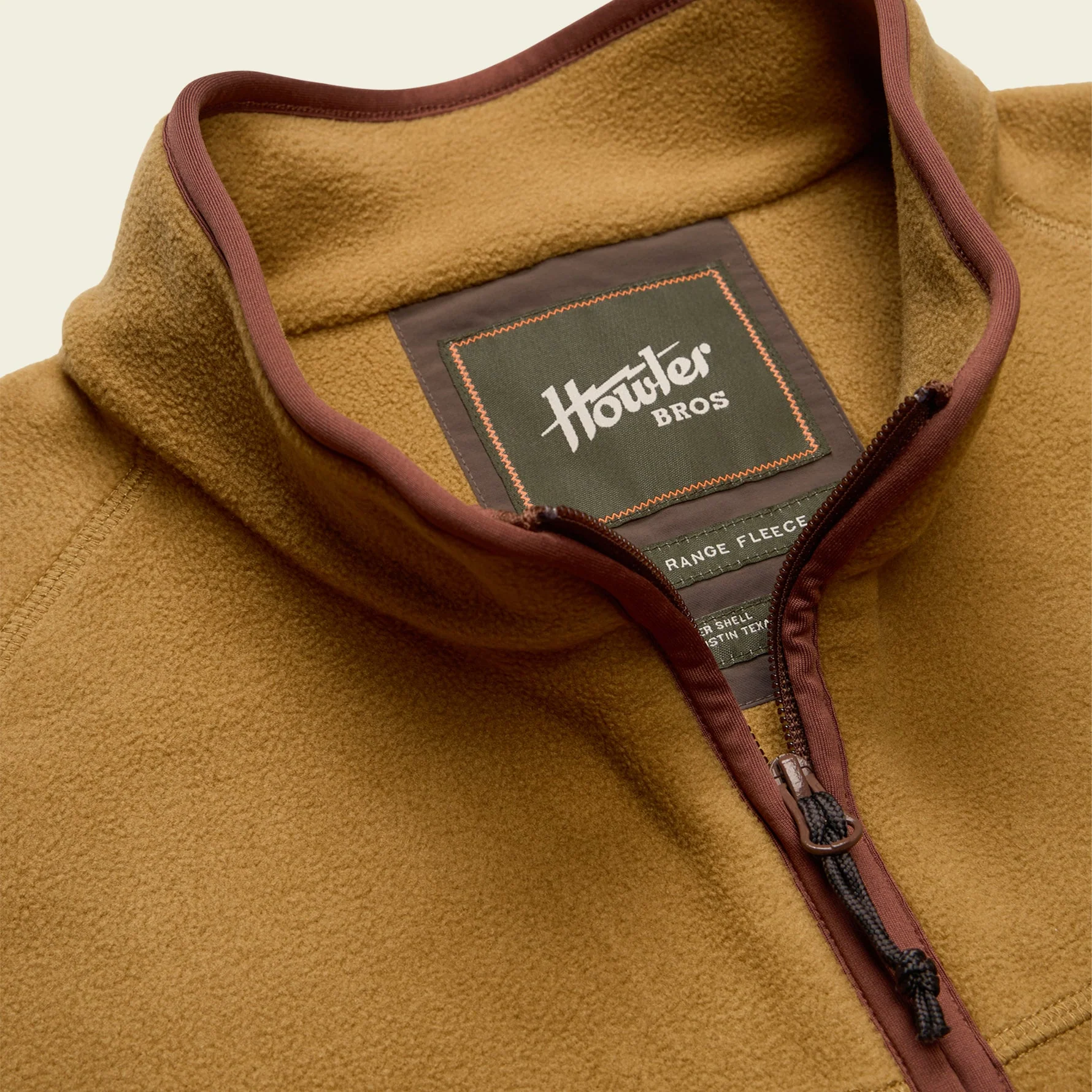 Free Range Fleece Pullover - Dijon - Image 4