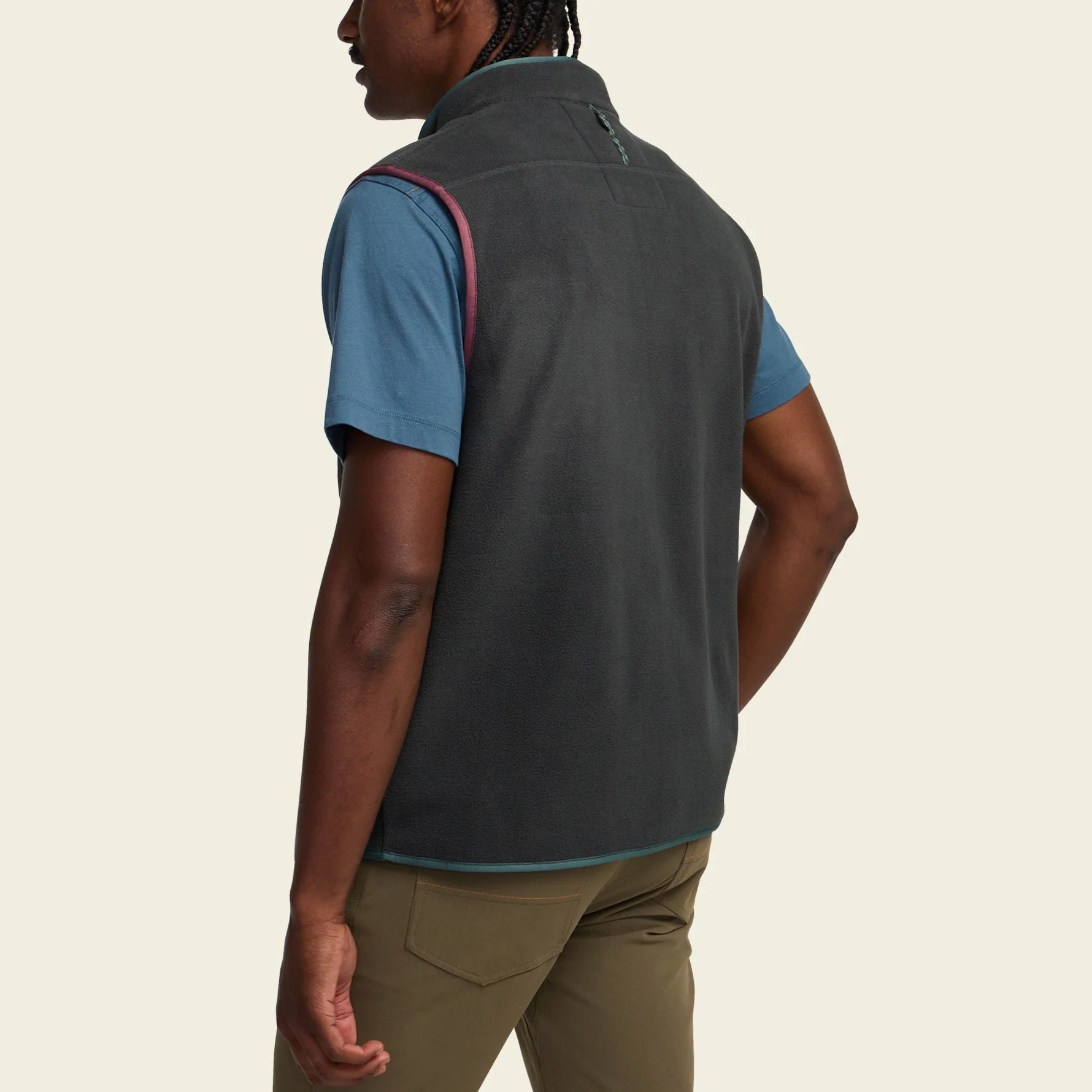 Free Range Fleece Vest - Antique Black - Image 5