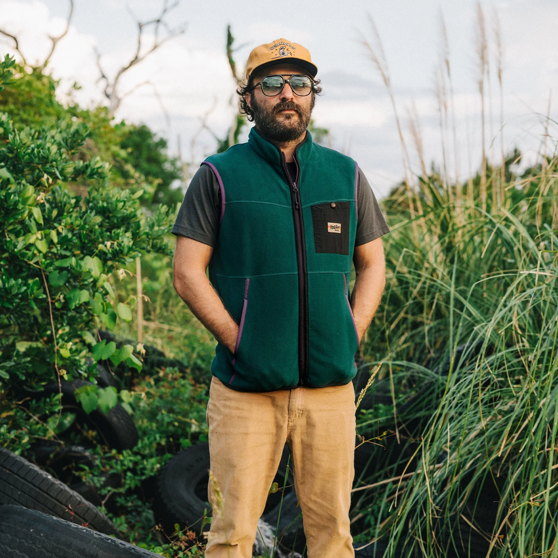 Free Range Fleece Vest - Ultramarine - Image 2