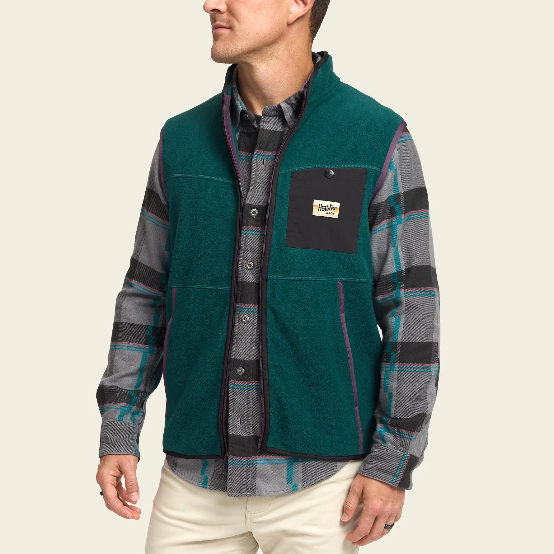 Free Range Fleece Vest - Ultramarine - Image 3