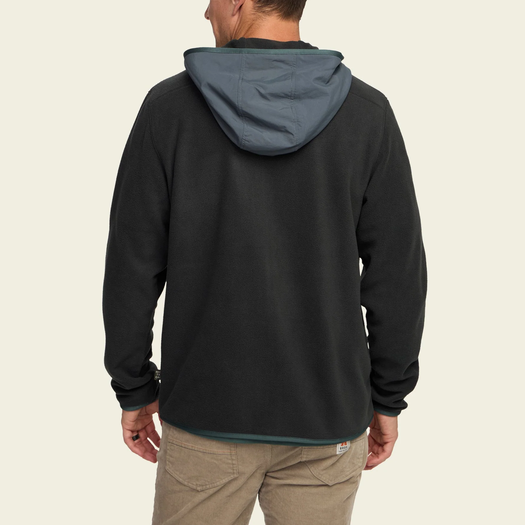 Free Range Hooded Jacket - Antique Black - Image 5