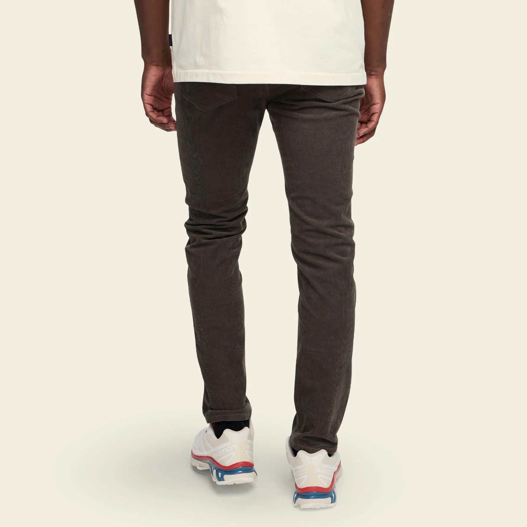Frontside 5-Pocket Corduroy Pants - Charcoal - Image 5