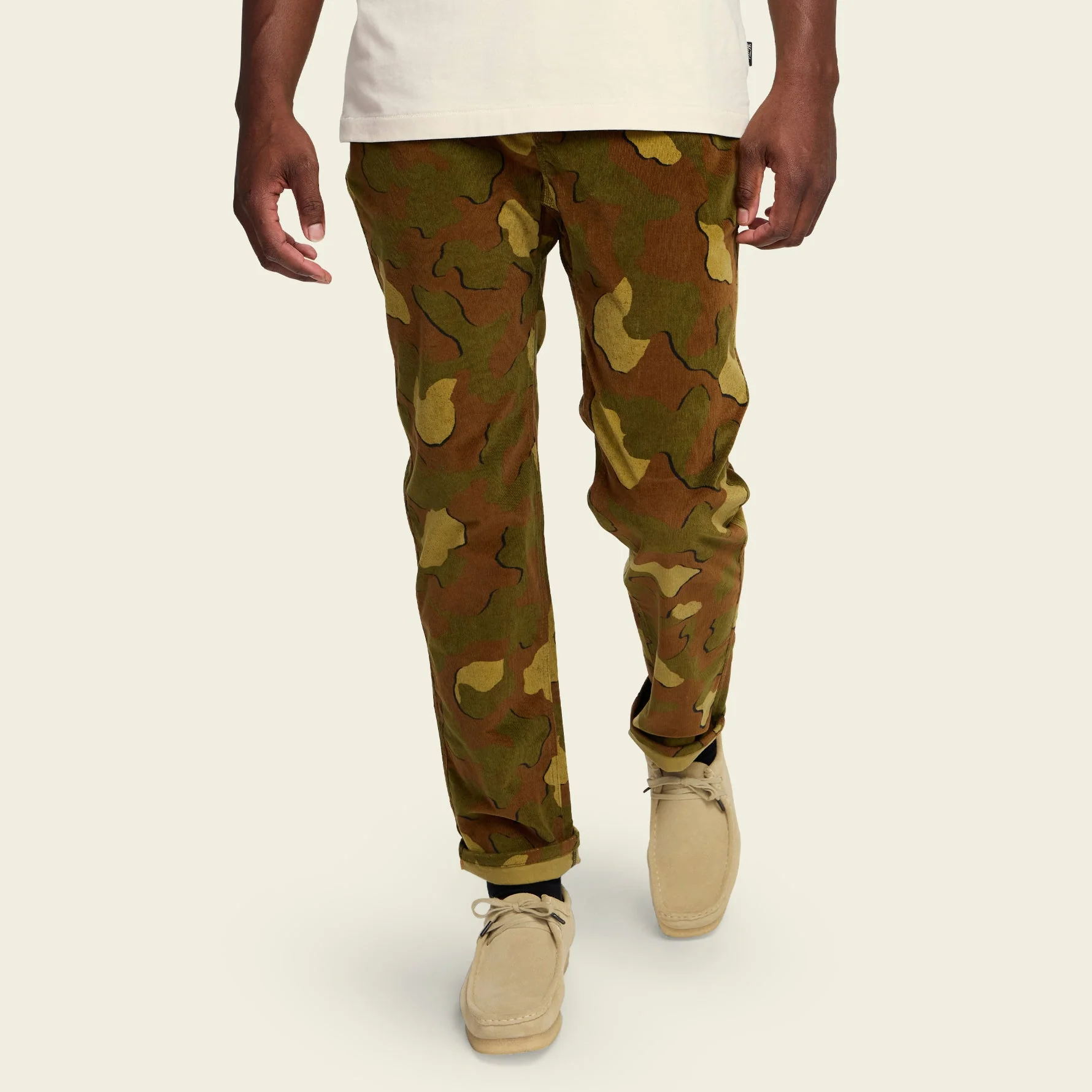 Frontside 5-Pocket Corduroy Pants - Mimetico : Fatigue - Image 3