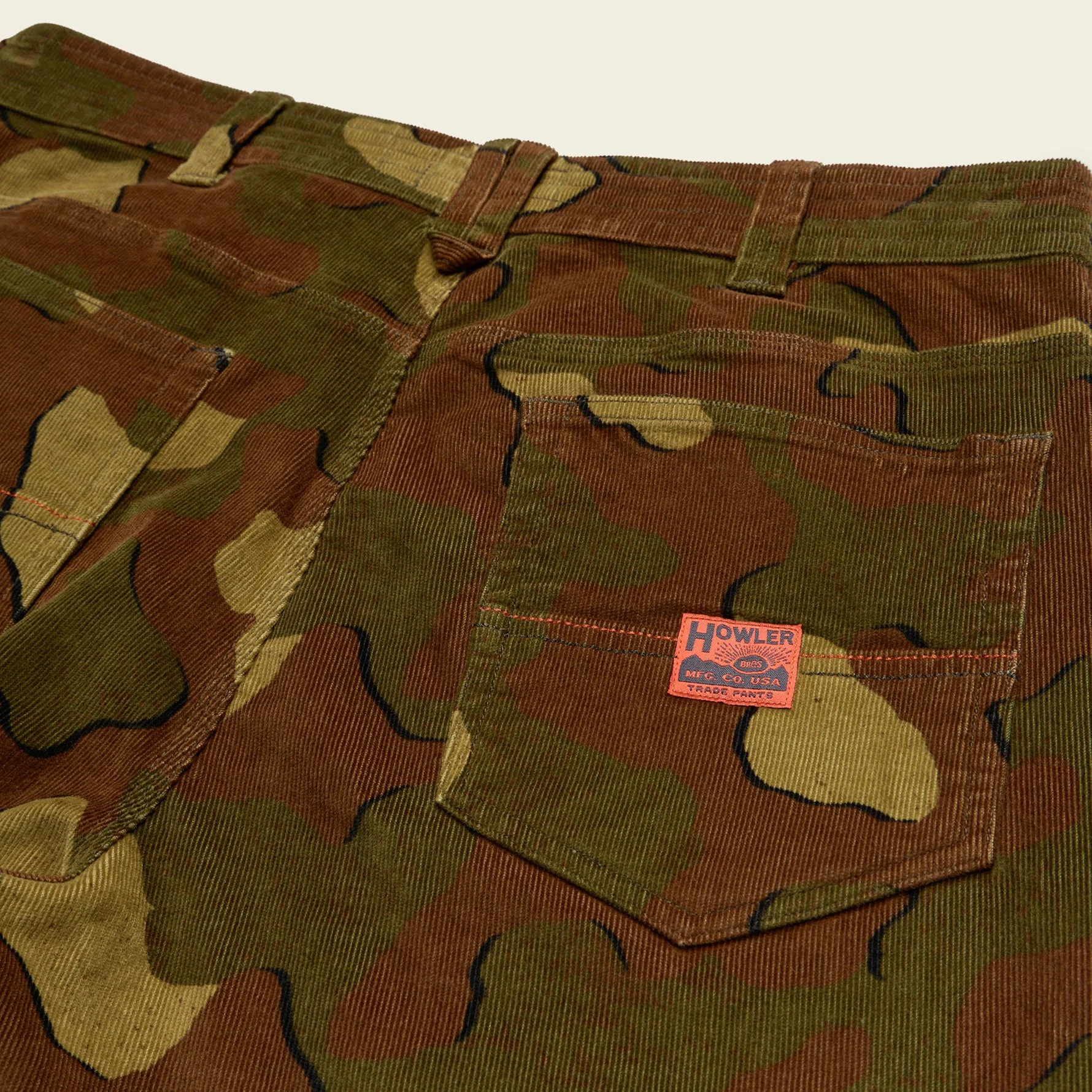 Frontside 5-Pocket Corduroy Pants - Mimetico : Fatigue - Image 6