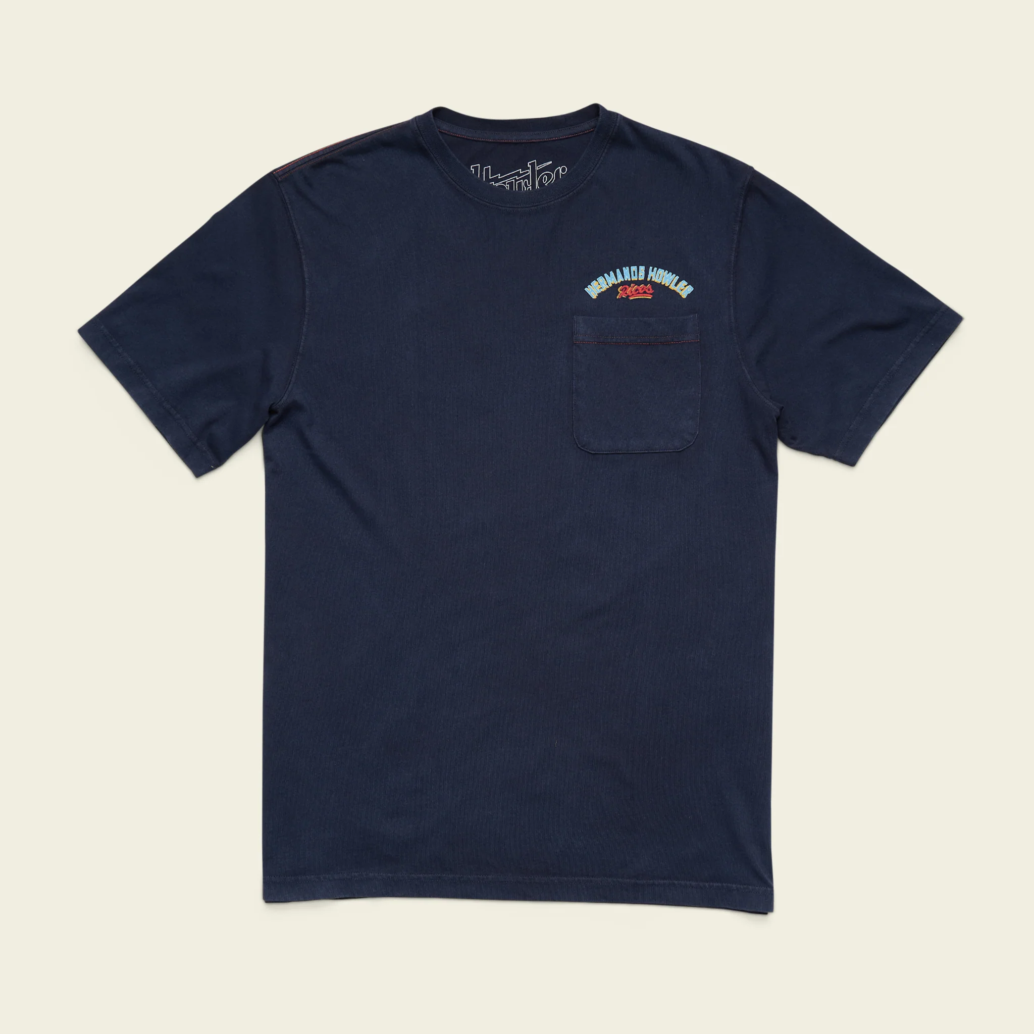 Frutería Flotante Cotton Pocket T-Shirt - Navy - Image 3