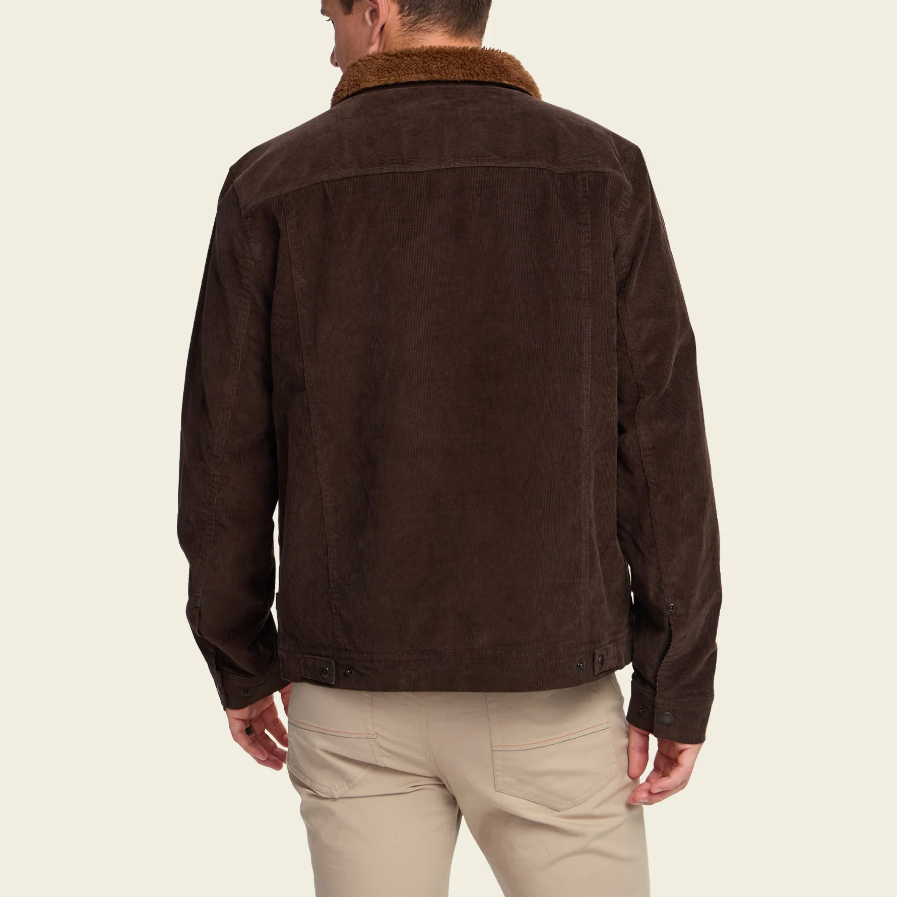 Fuzzy Depot Jacket - Bark - Image 5