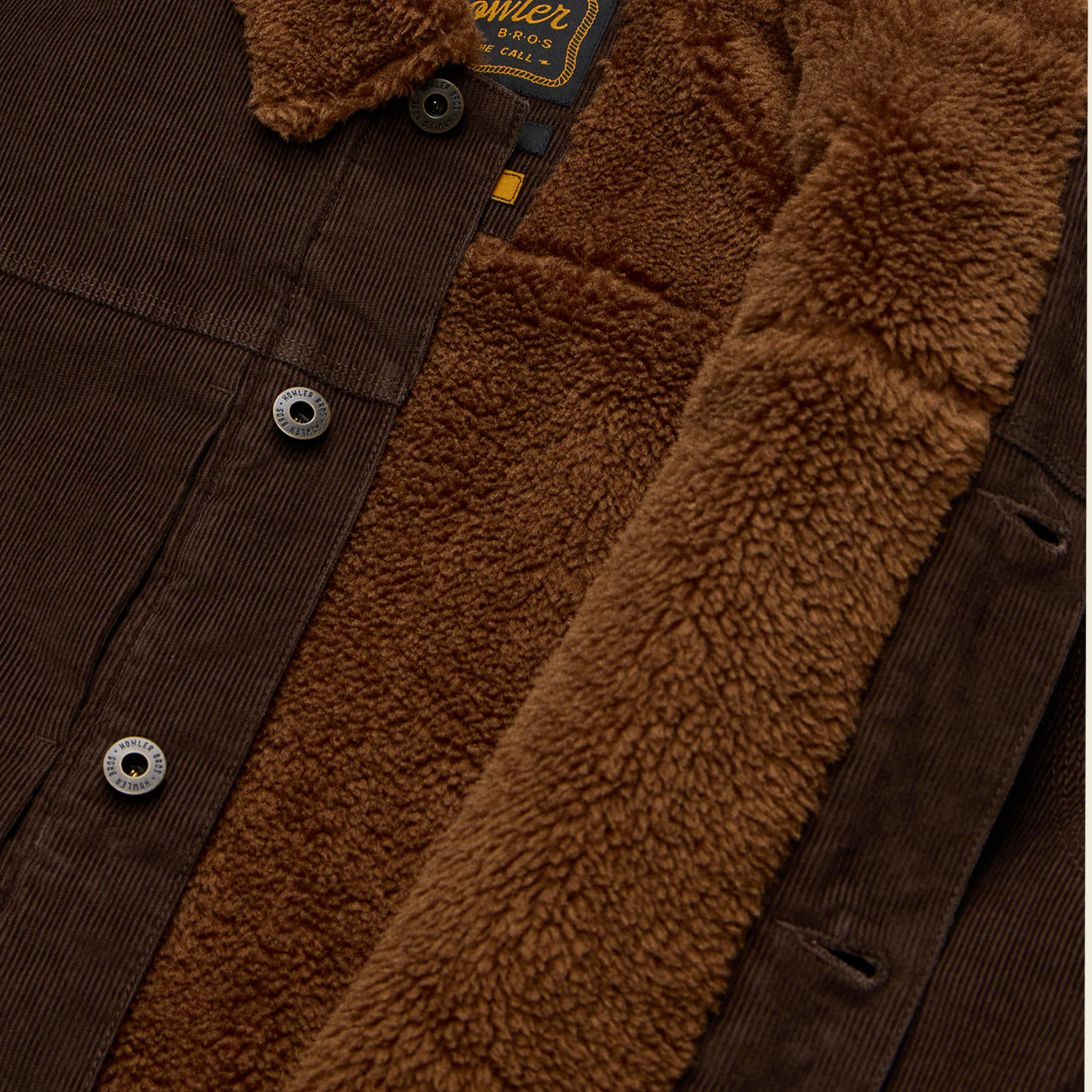 Fuzzy Depot Jacket - Bark - Image 6