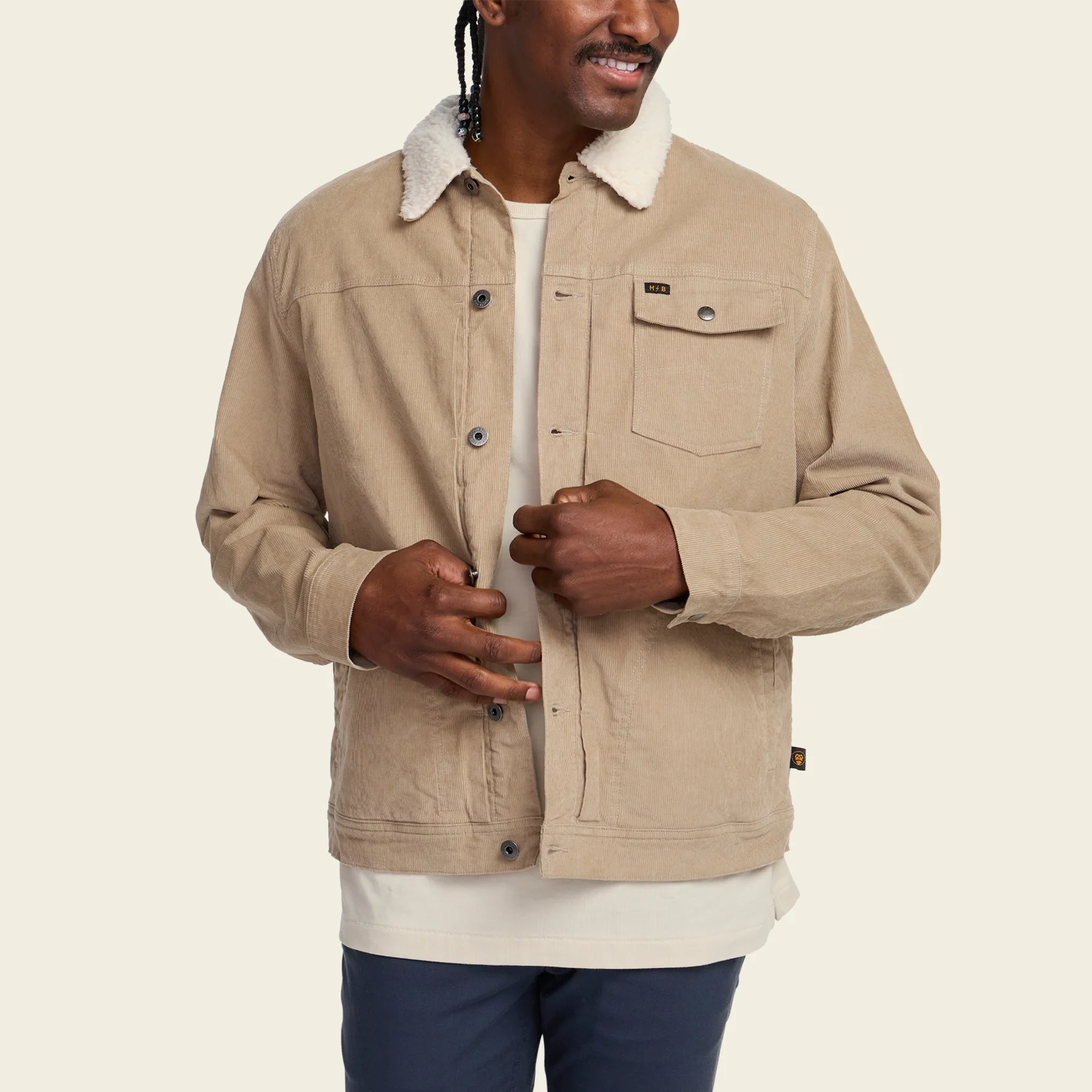 Fuzzy Depot Jacket - Putty - Image 4