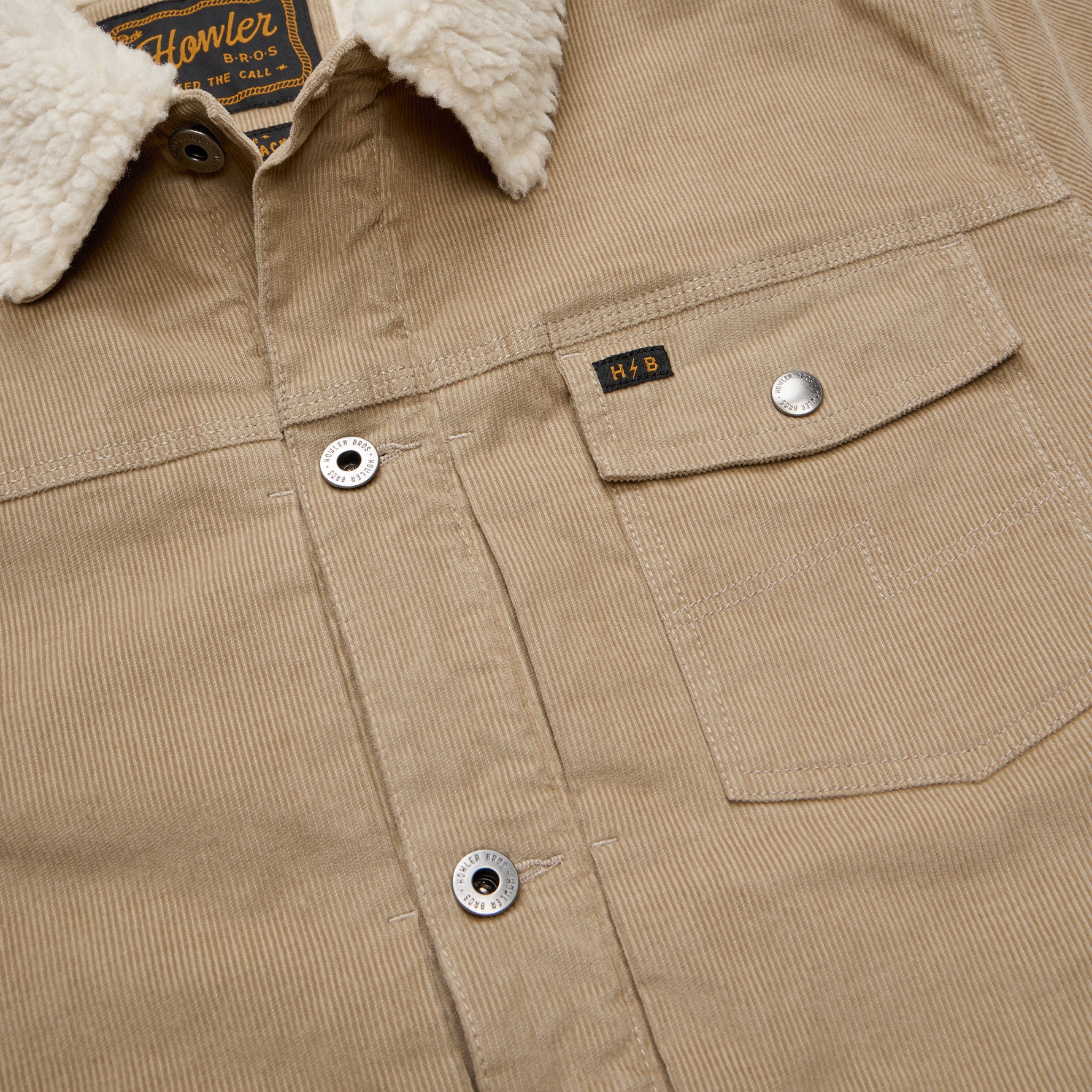 Fuzzy Depot Jacket - Putty - Image 6