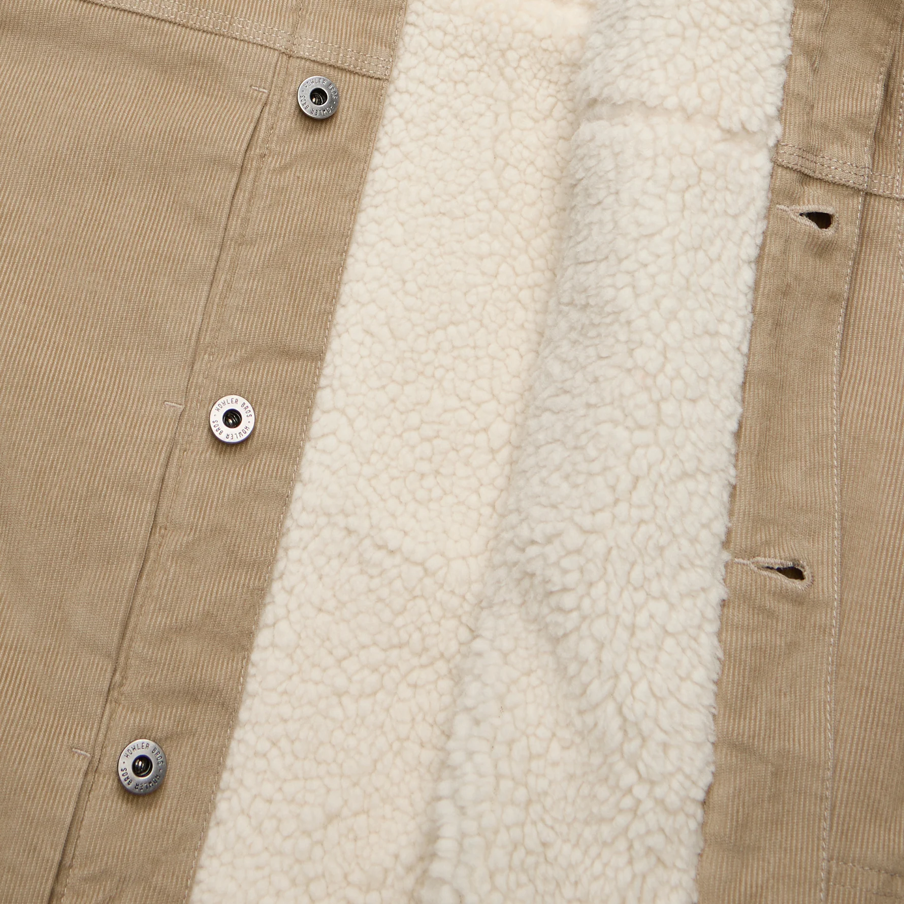Fuzzy Depot Jacket - Putty - Image 7