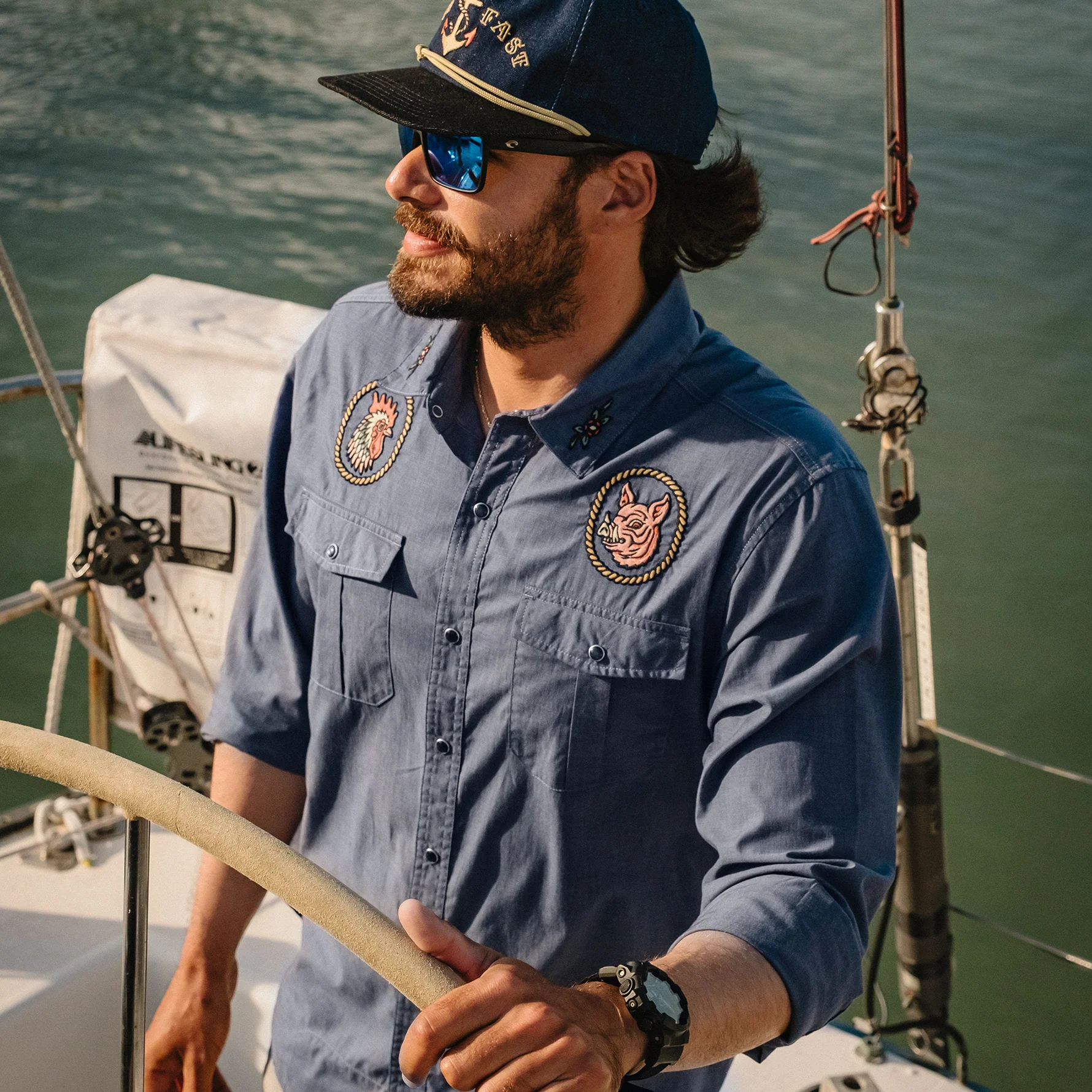 HFTTMM Gaucho Snapshirt - Fowl & Swine - Image 2
