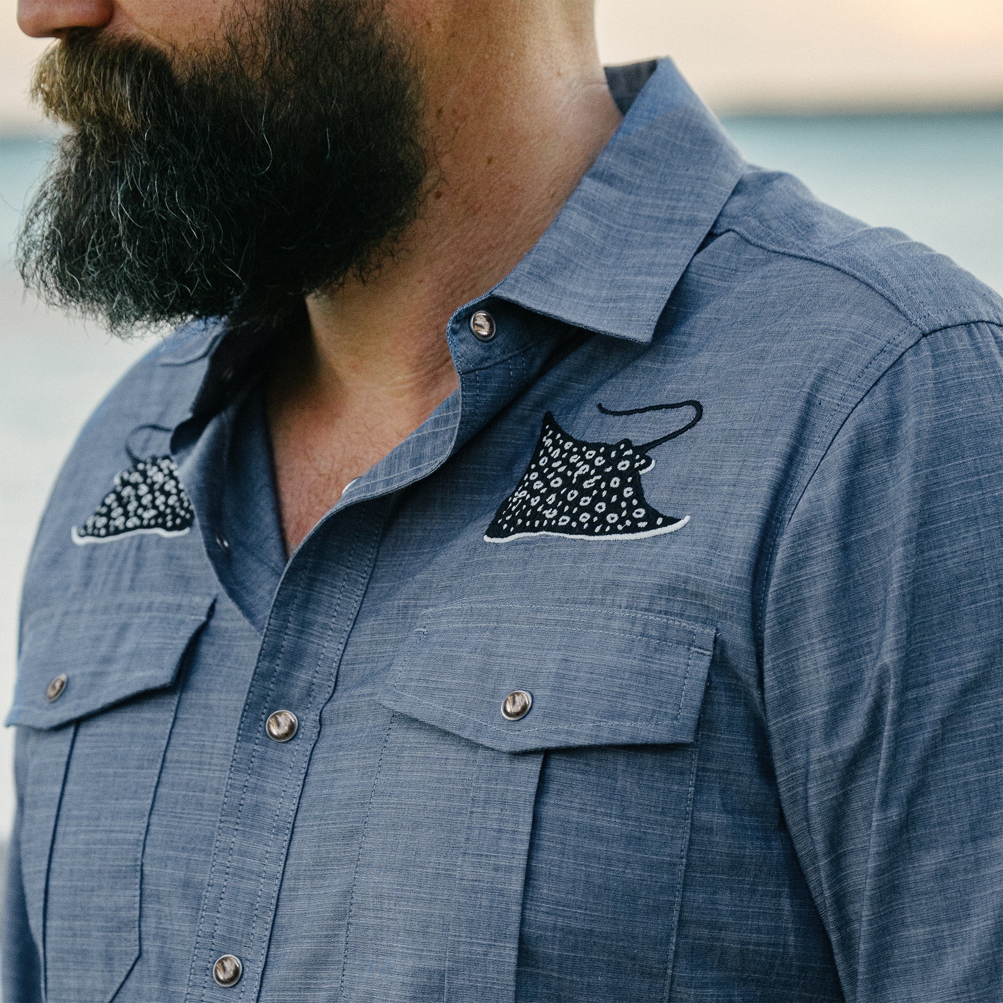 Gaucho Snapshirt - Patrolling Rays - Image 2