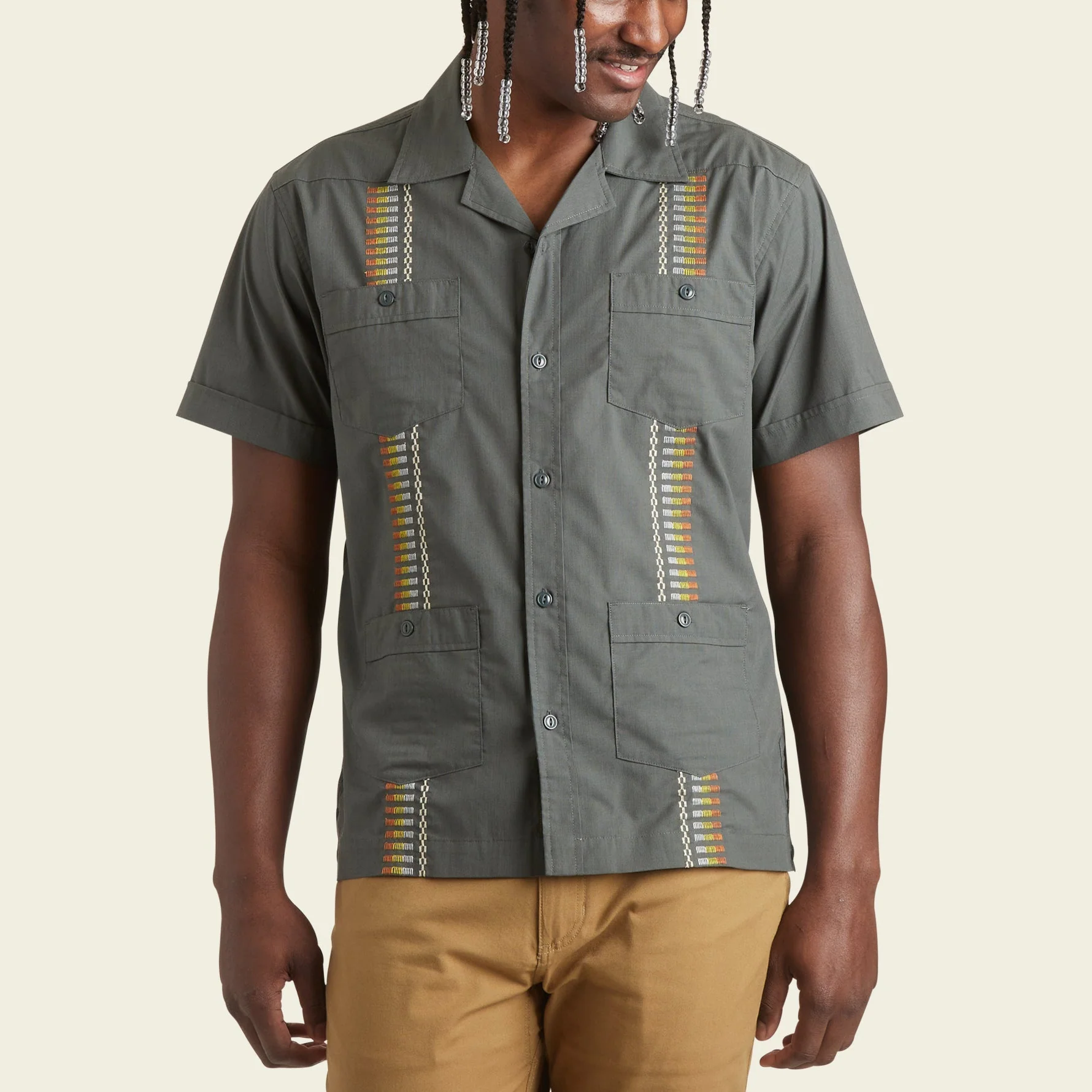 Guayabera Shirt - Antique Black - Image 4