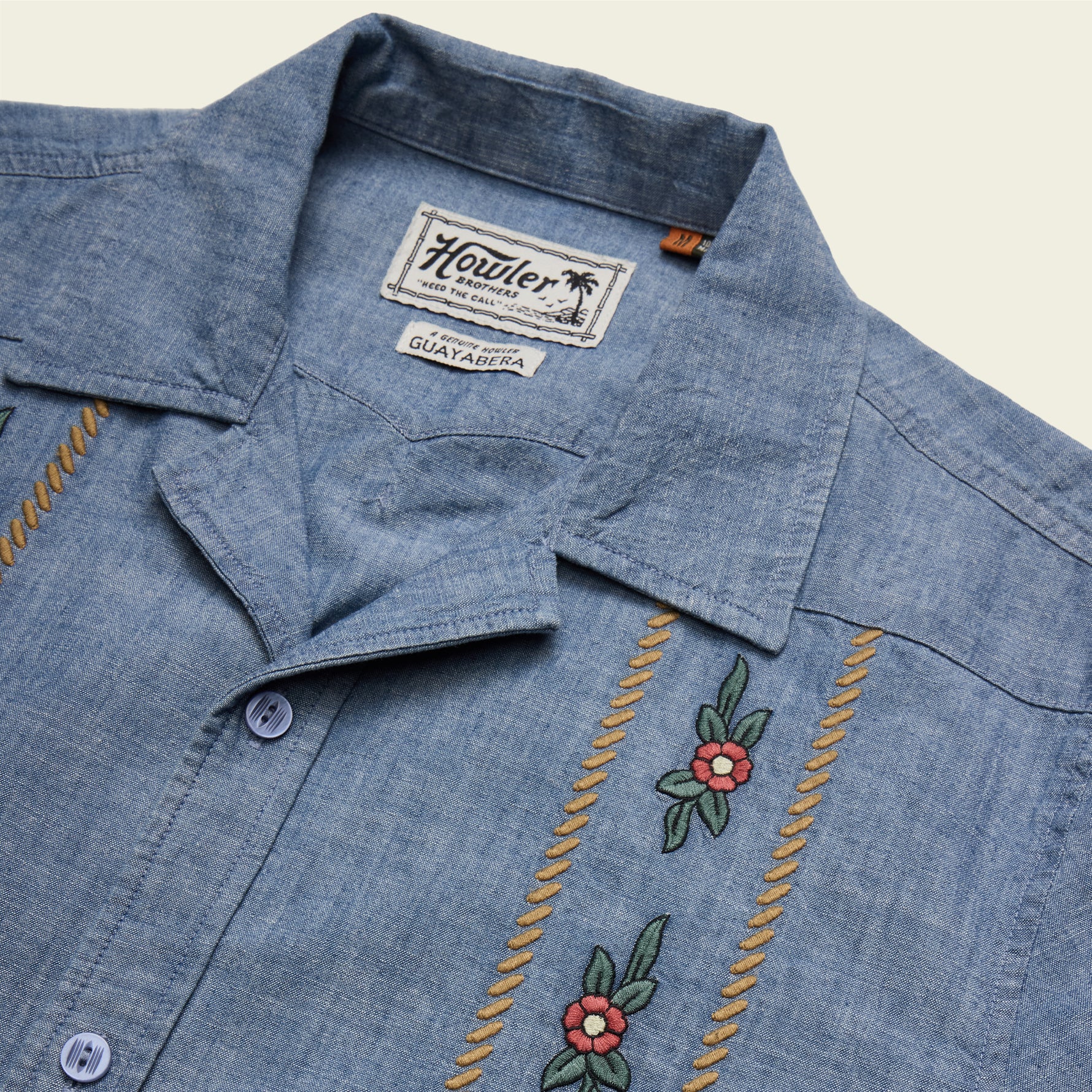 HFTTMM  Guayabera Shirt - Sea Mist - Image 3