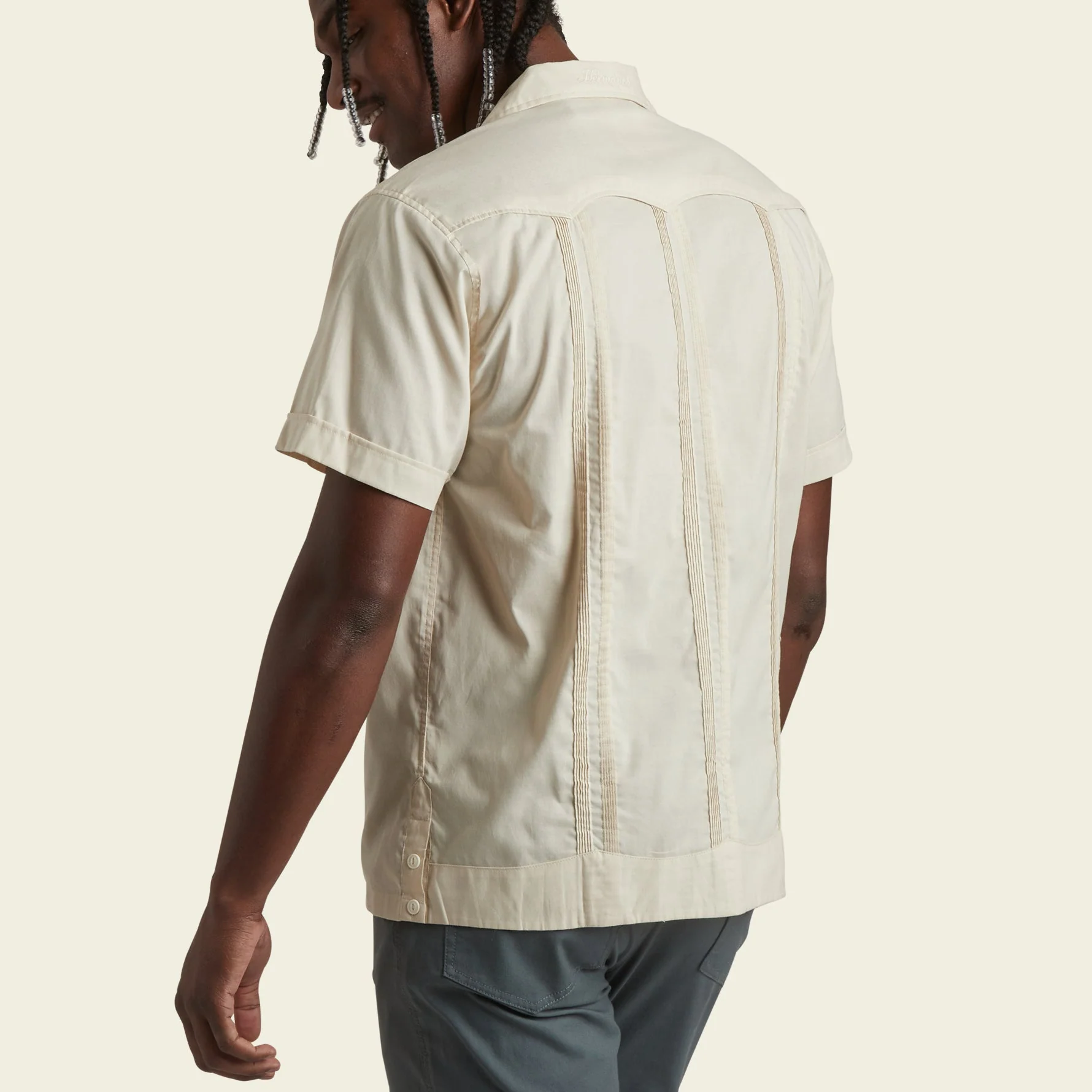 Guayabera Shirt - Motif-A-Rama : Riverbed Oxford - Image 5