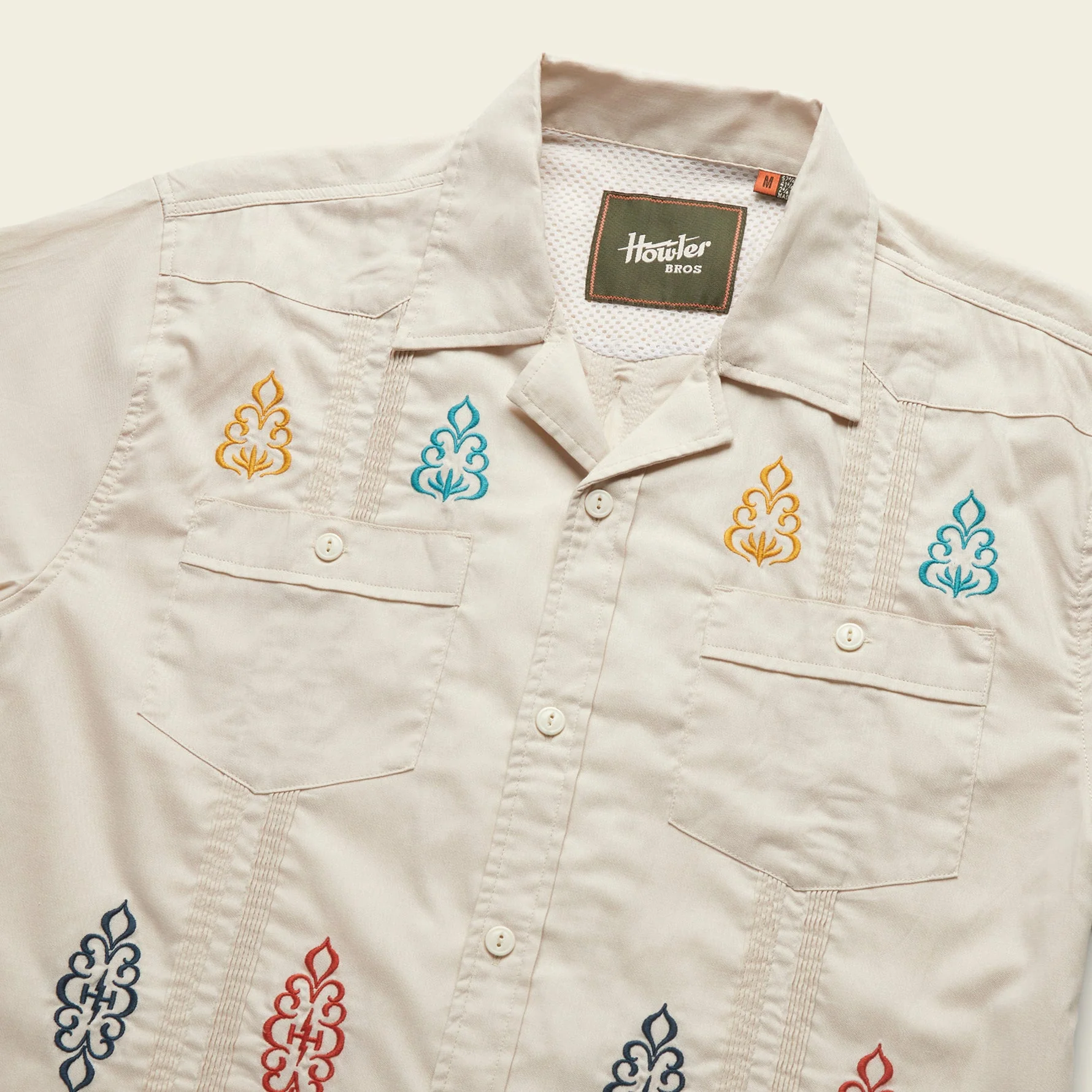 Guayabera Shirt - Motif-A-Rama : Riverbed Oxford - Image 6