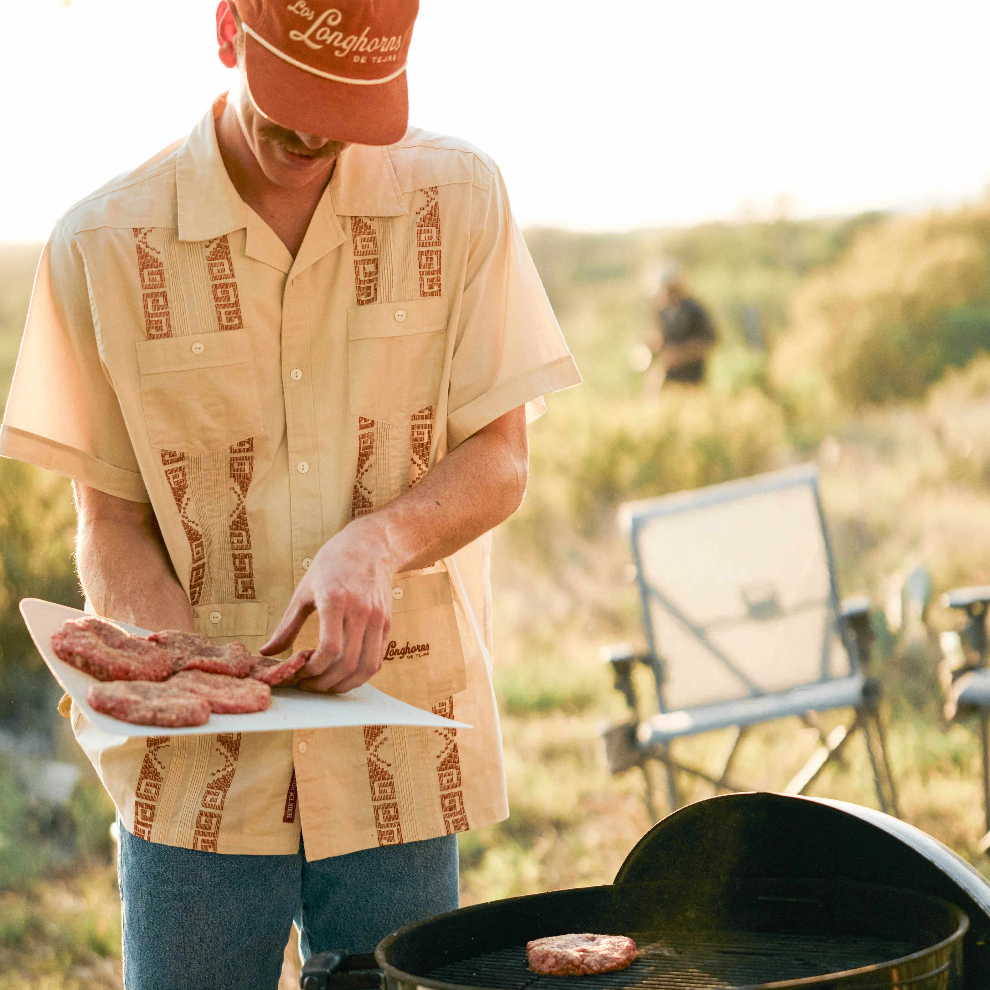 Texas Longhorns Guayabera Shirt - Tejas Tan - Image 10
