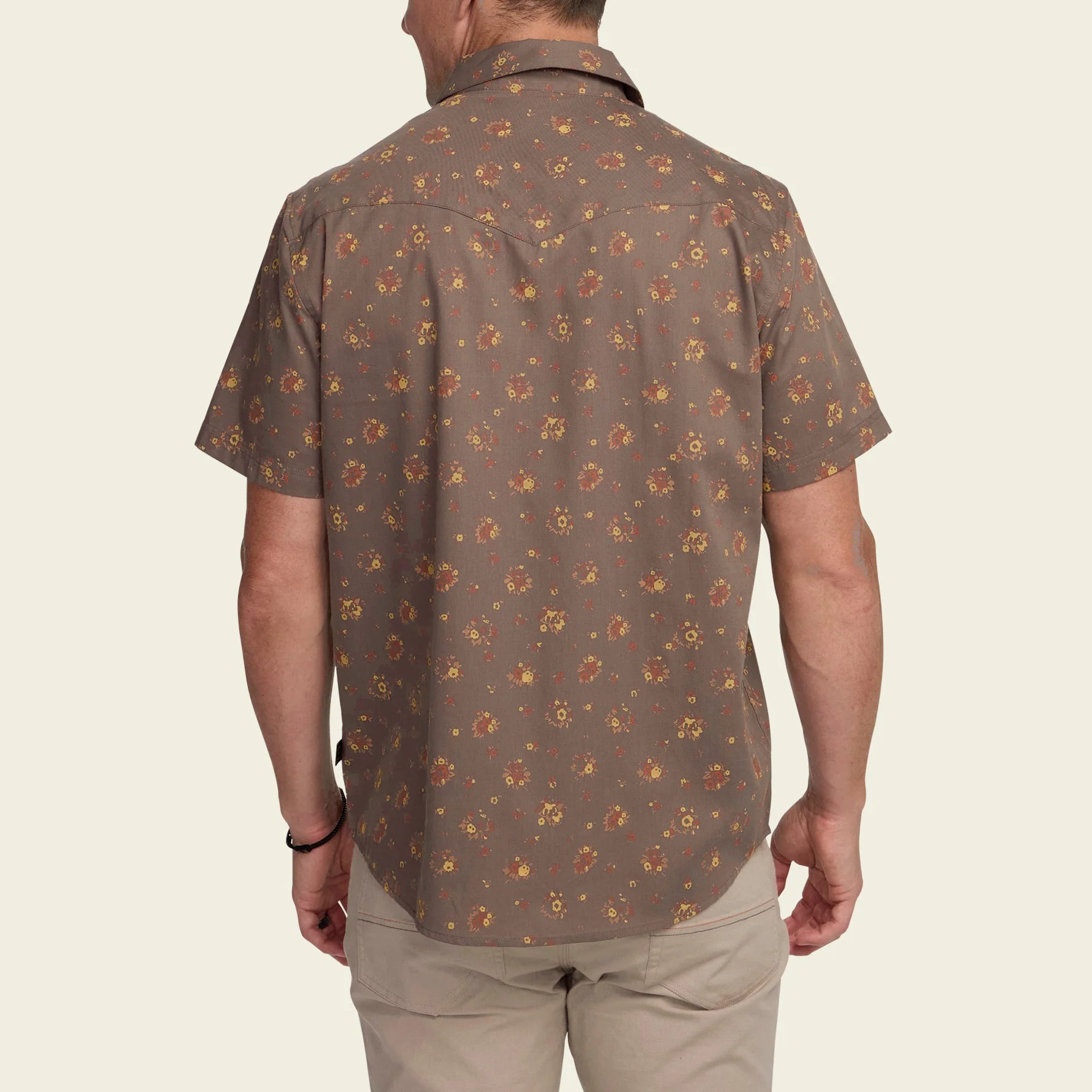 H Bar B Snapshirt - Bouquets : Morel - Image 5