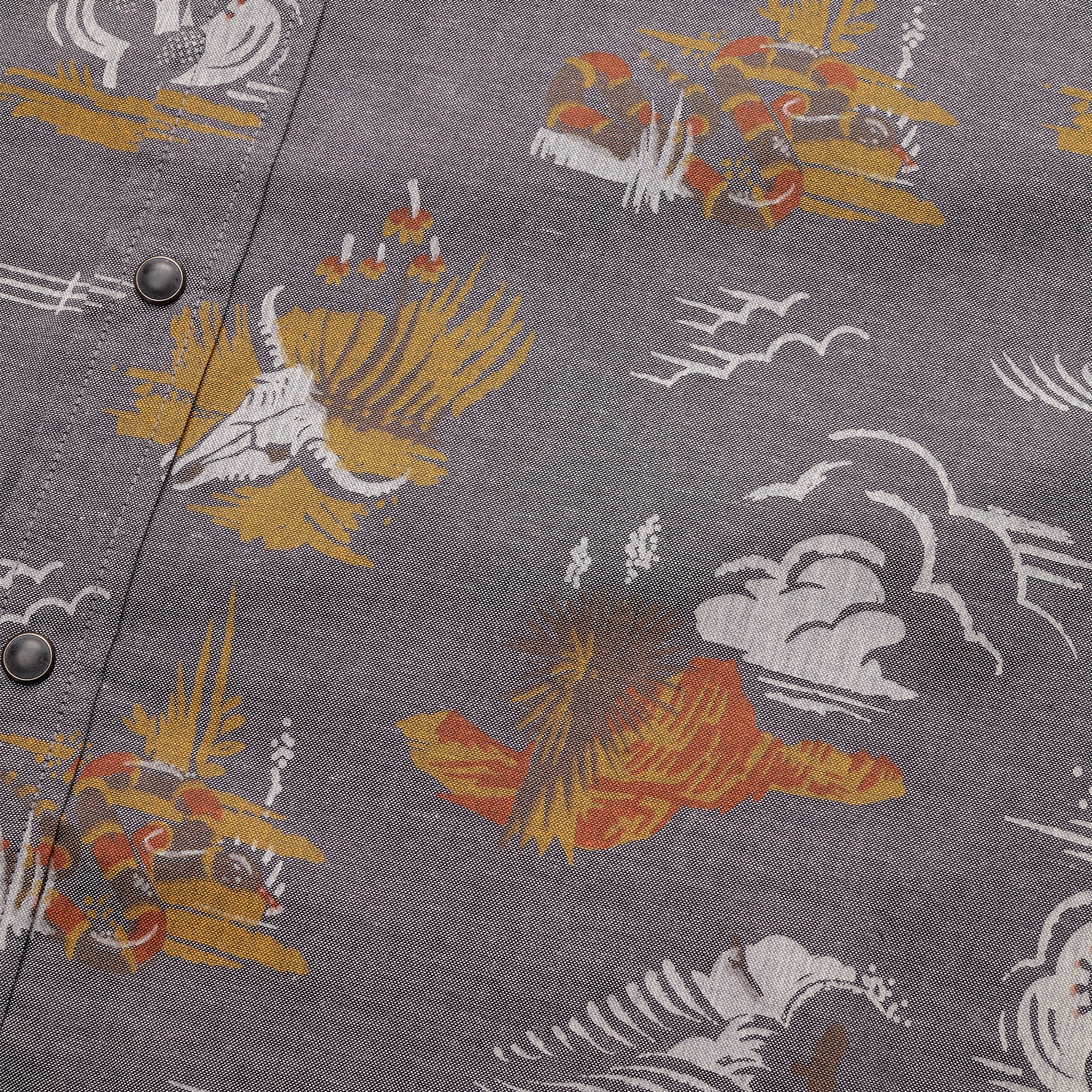H Bar B Snapshirt - Caracara Country : Charcoal Oxford - Image 6