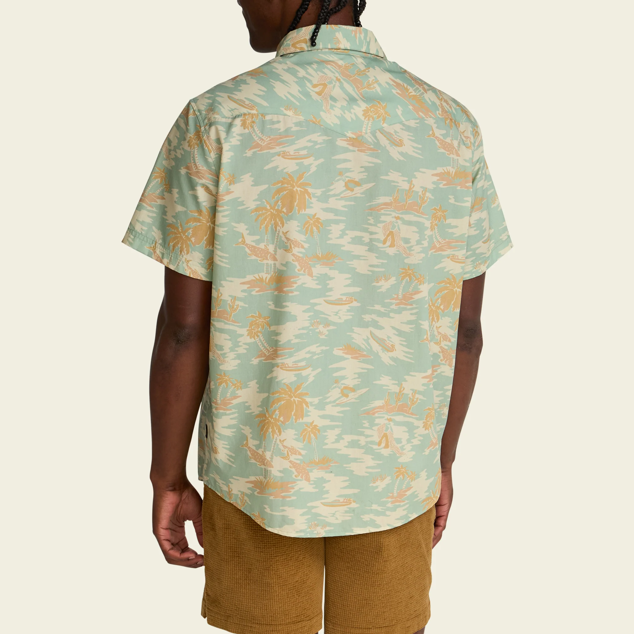 H Bar B Snapshirt - Dreamland : Seafoam - Image 6