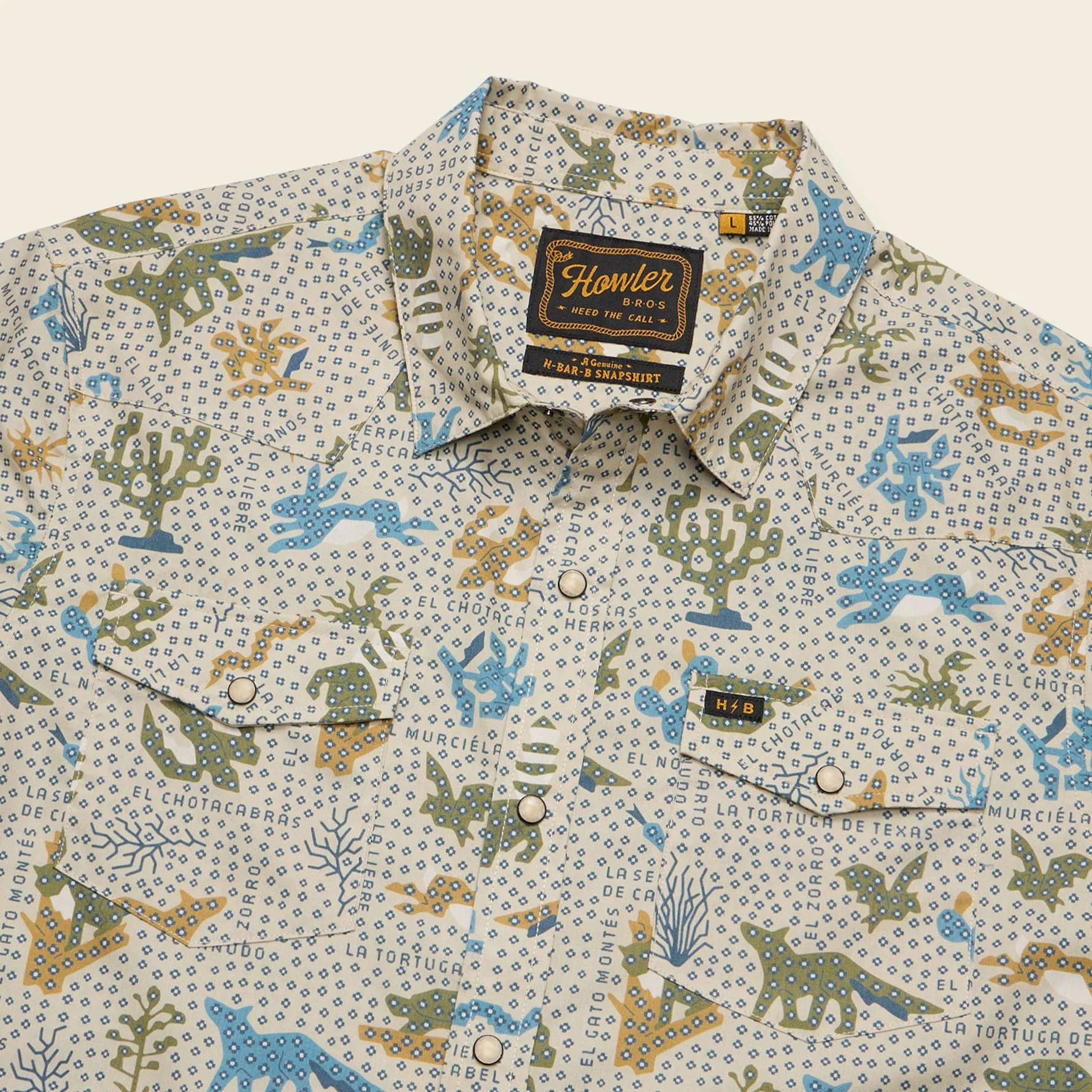 H Bar B Snapshirt - Ecosistema : Sand - Image 3