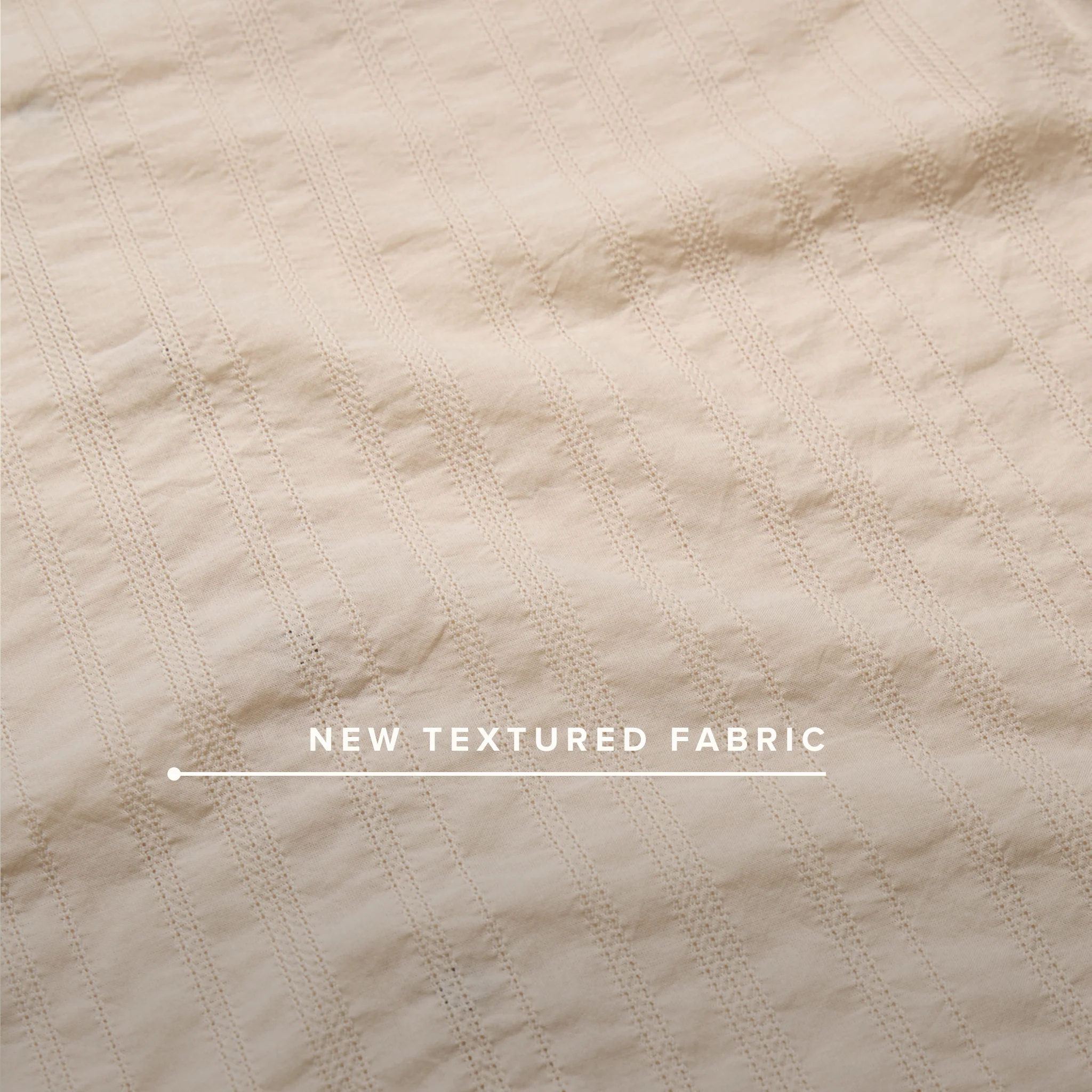 H Bar B Snapshirt - Eyelet Stripe : Off White - Image 3