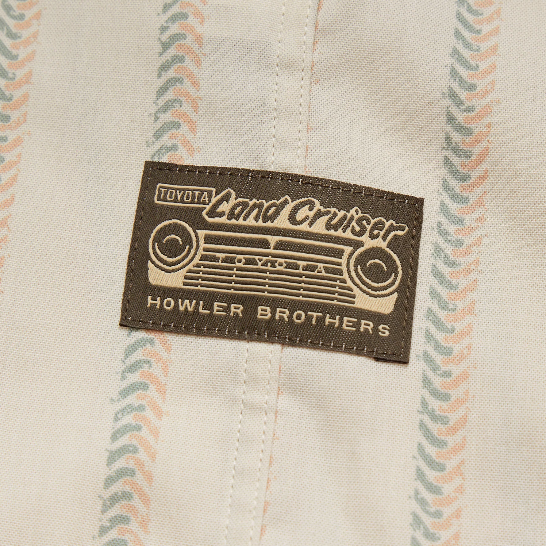 Land Cruiser H Bar B Snapshirt - Tracks : Off White - Image 4