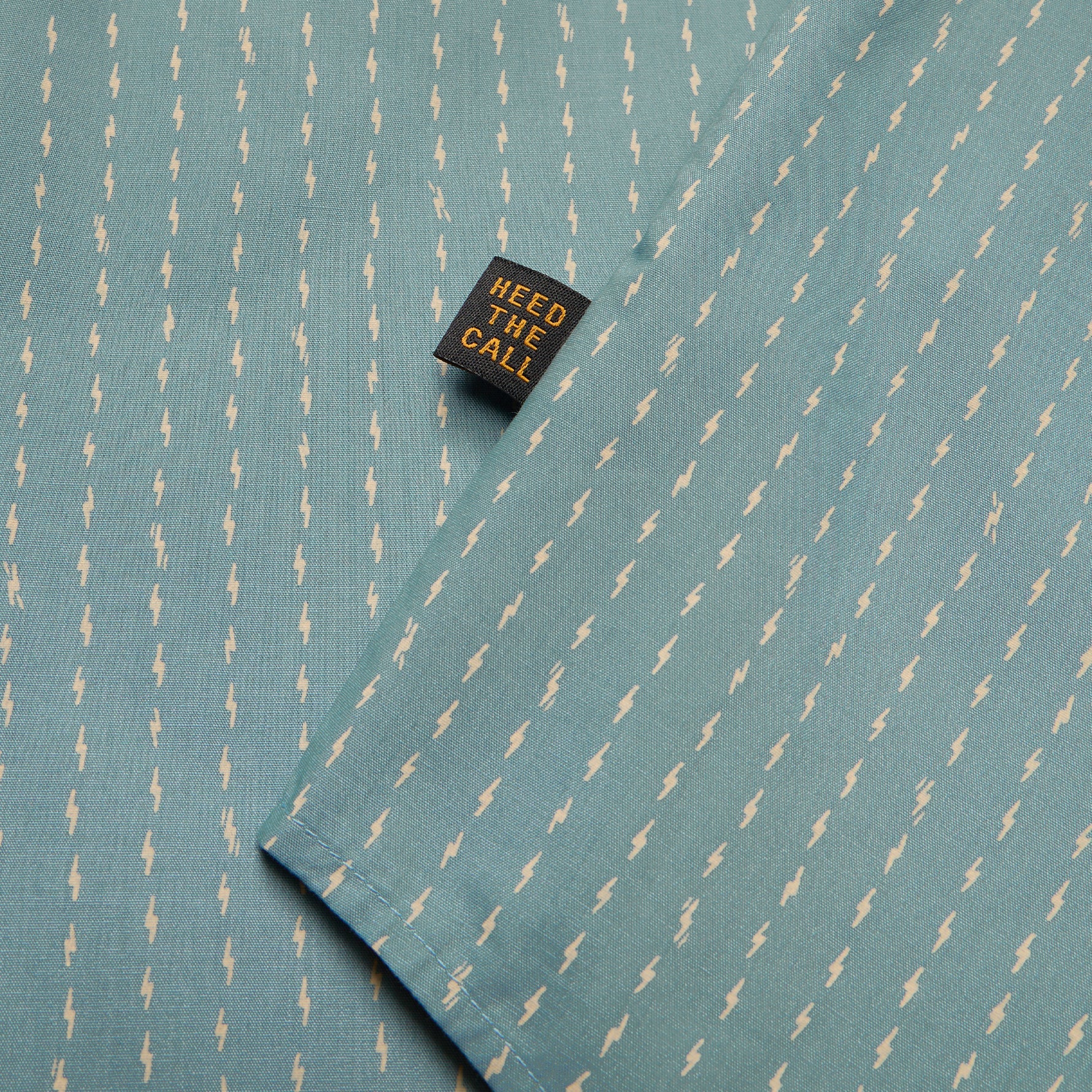 H Bar B Snapshirt - Power Lines : Smoke Blue - Image 7